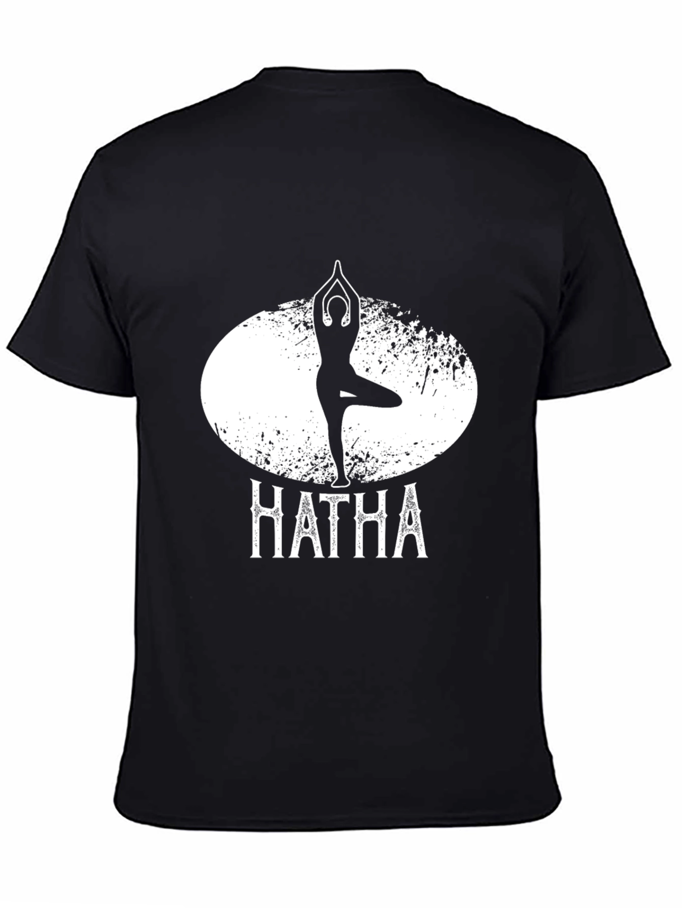 Hatha Yoga Pose Graphic T-Shirt