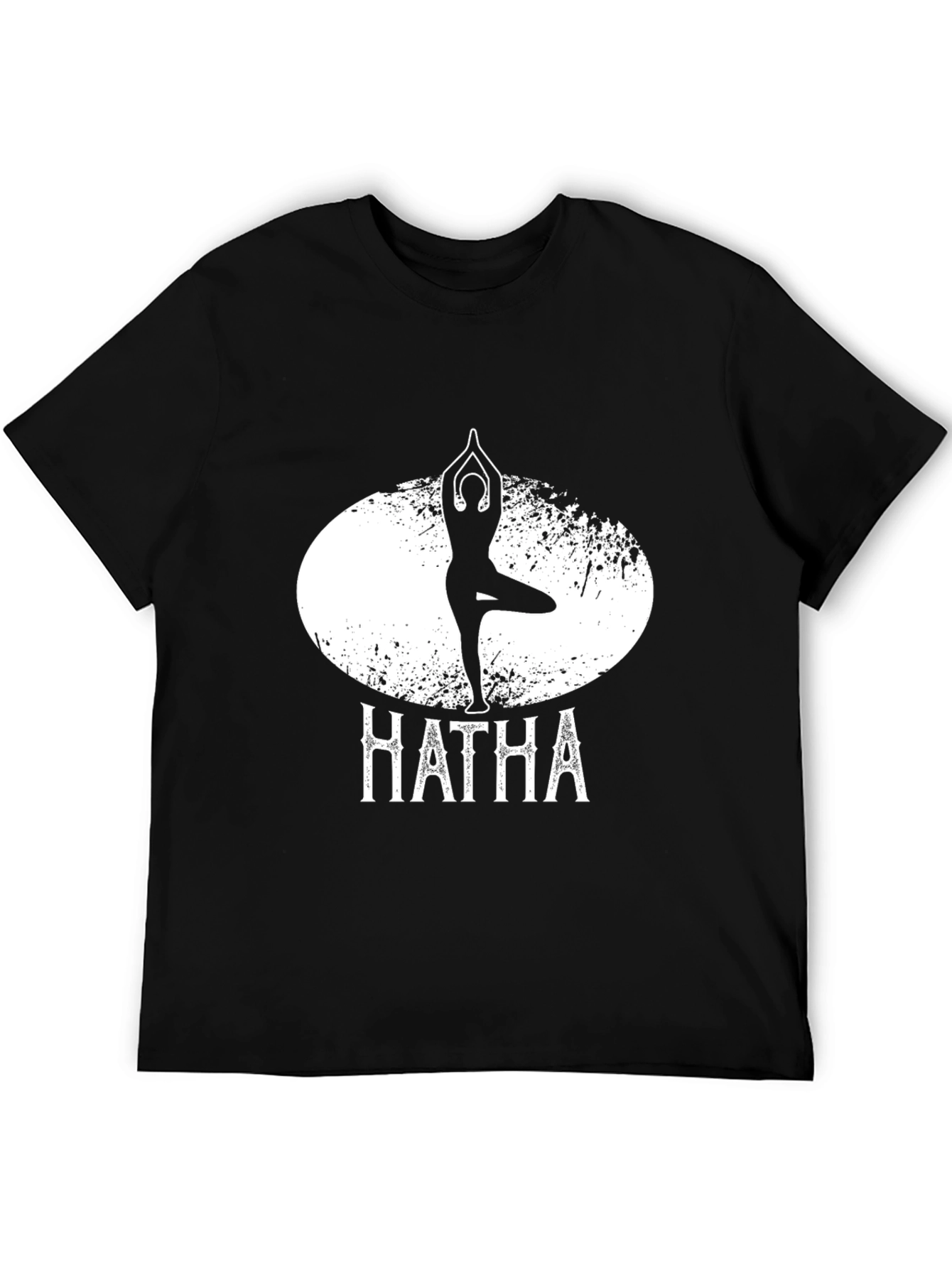 Hatha Yoga Pose Graphic T-Shirt