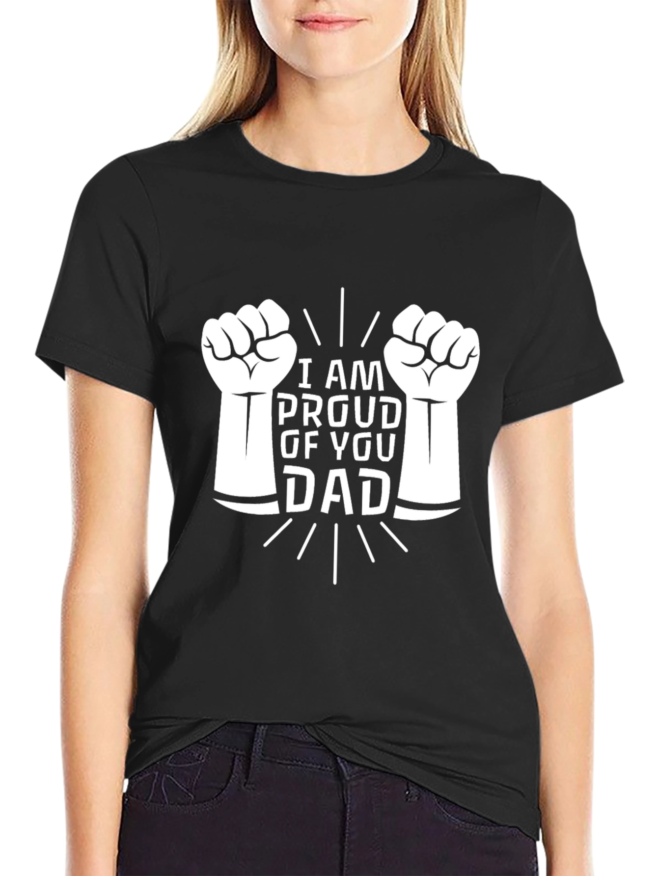 Proud Dad Graphic T-Shirt