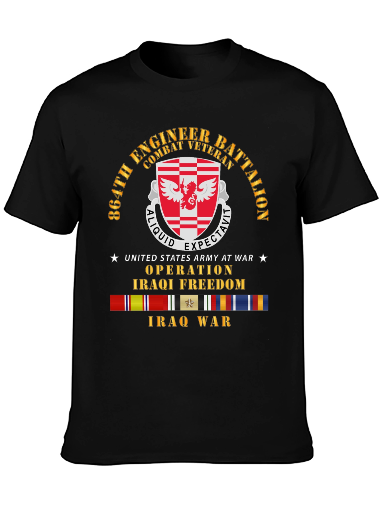 864th Engineer Battalion Combat Veteran T-Shirt