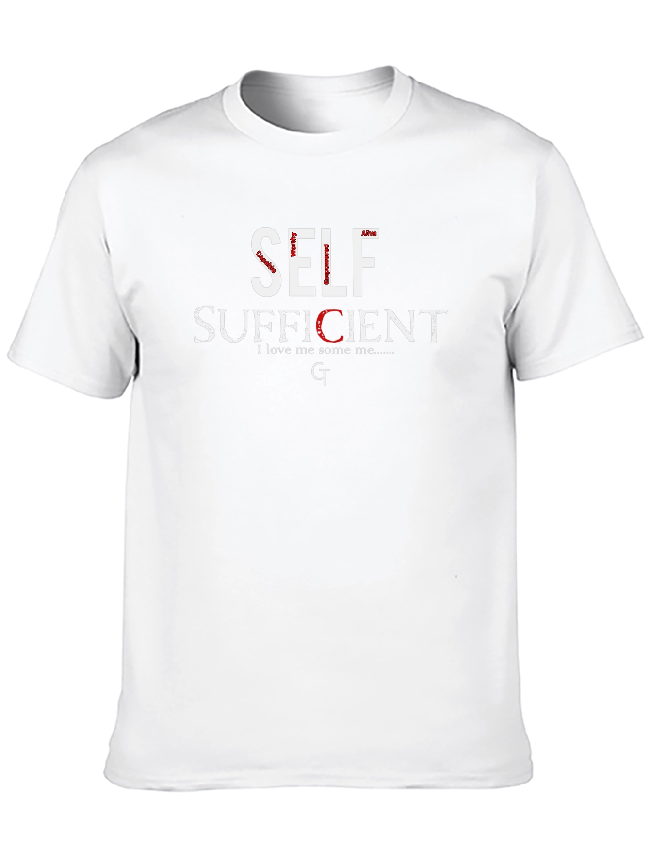 Self Sufficient T-Shirt Black