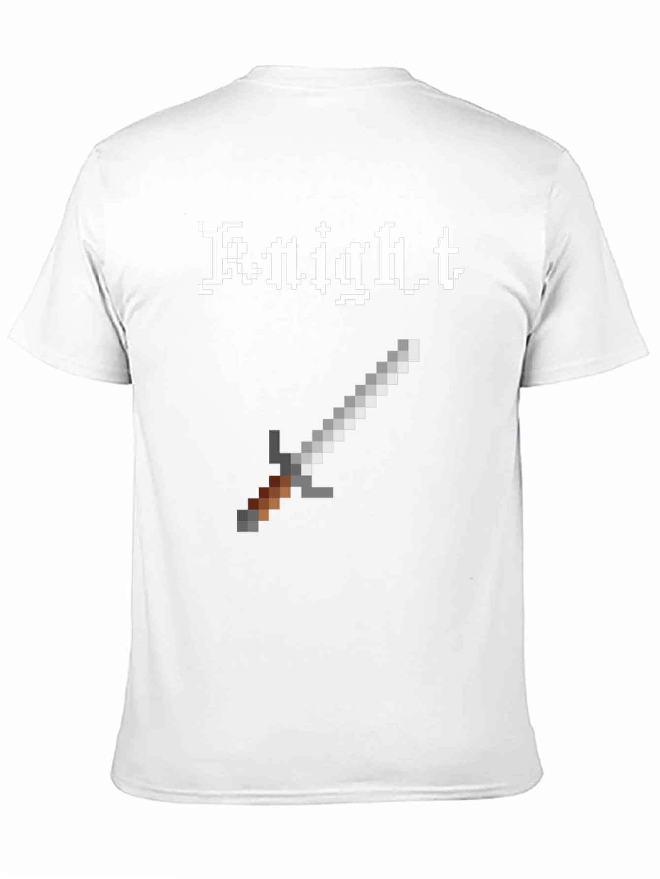 Pixel Knight T-Shirt - Classic 8-Bit Gaming Style