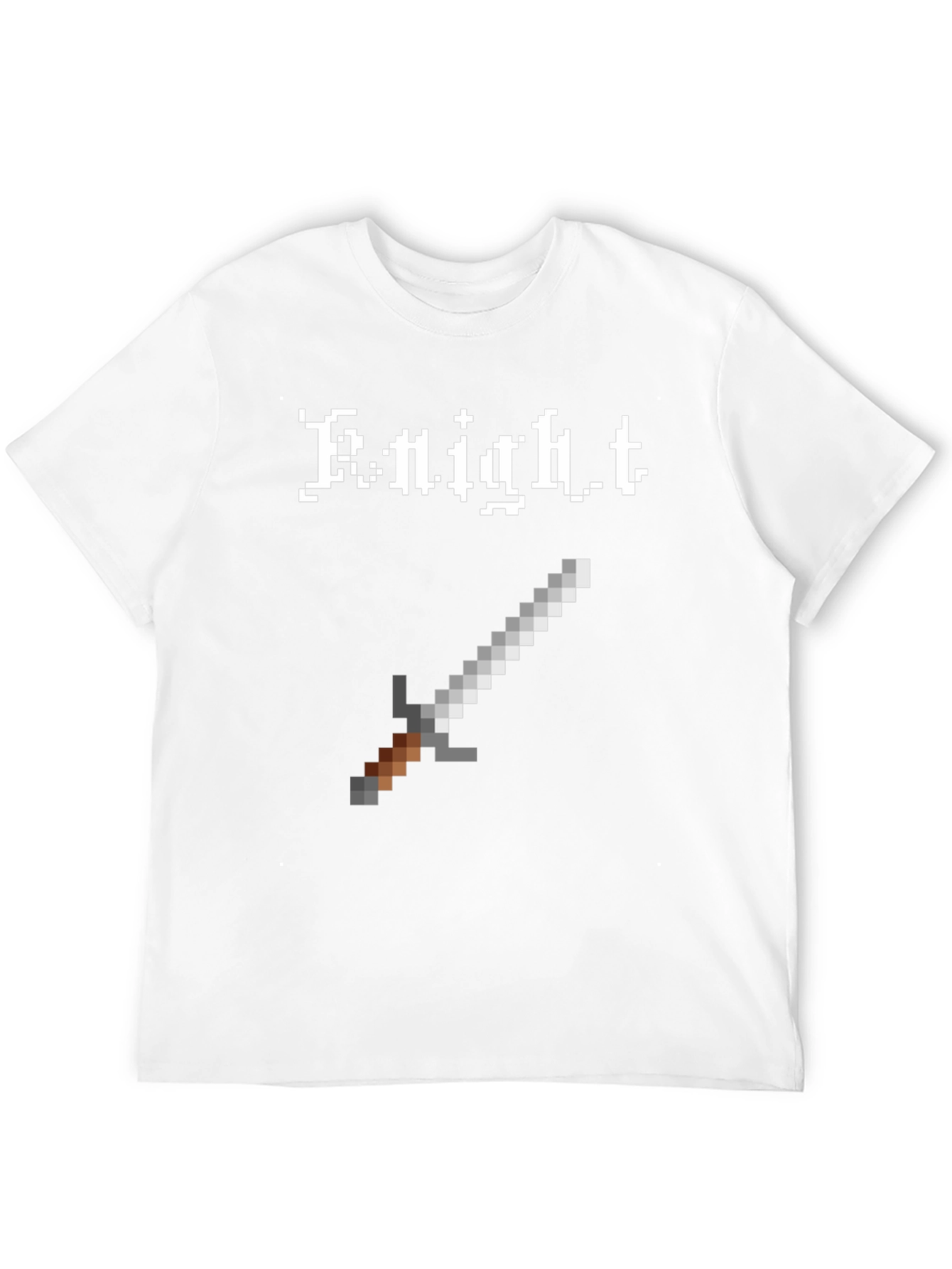 Pixel Knight T-Shirt - Classic 8-Bit Gaming Style