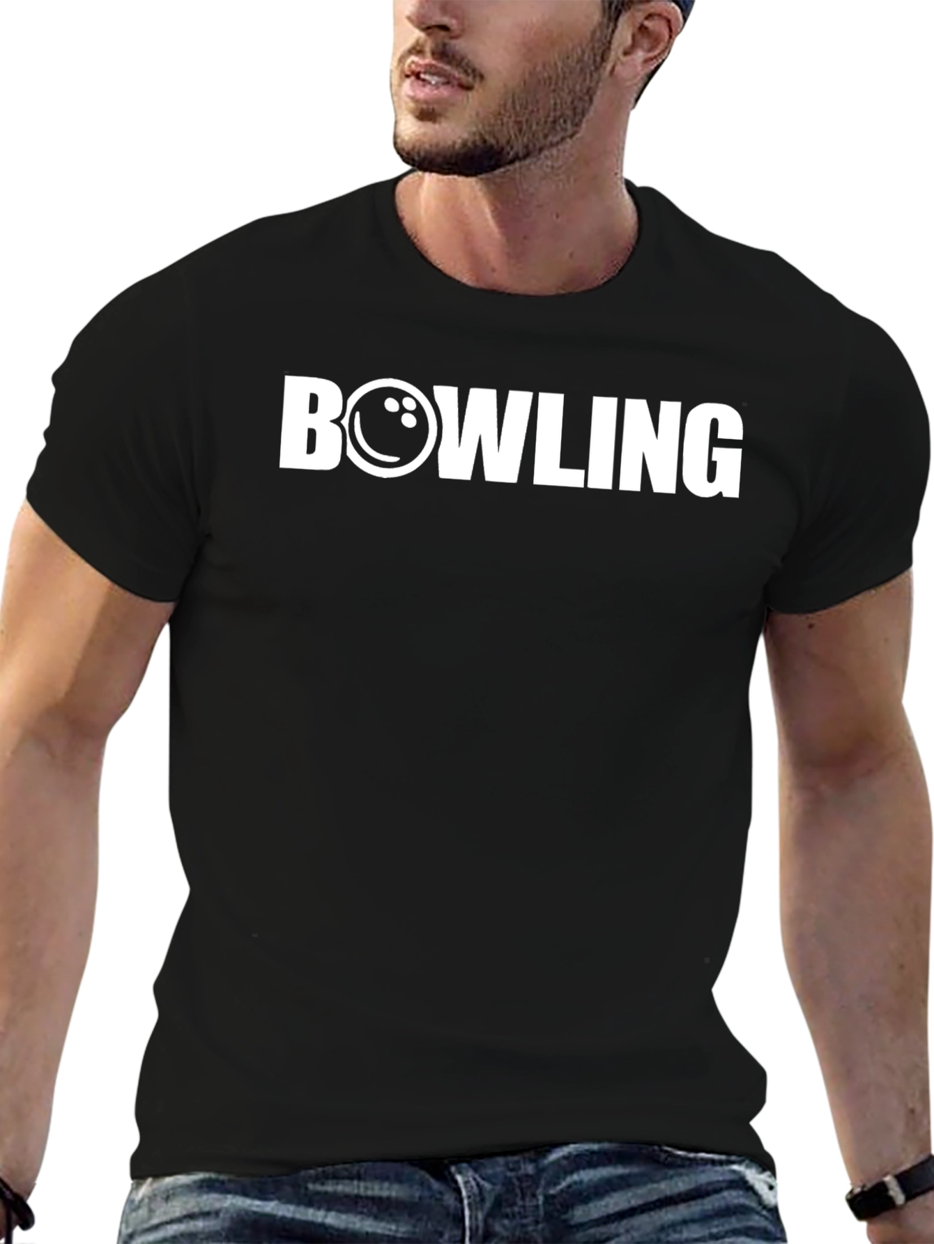 Bowling Graphic Tee - Strike Style!