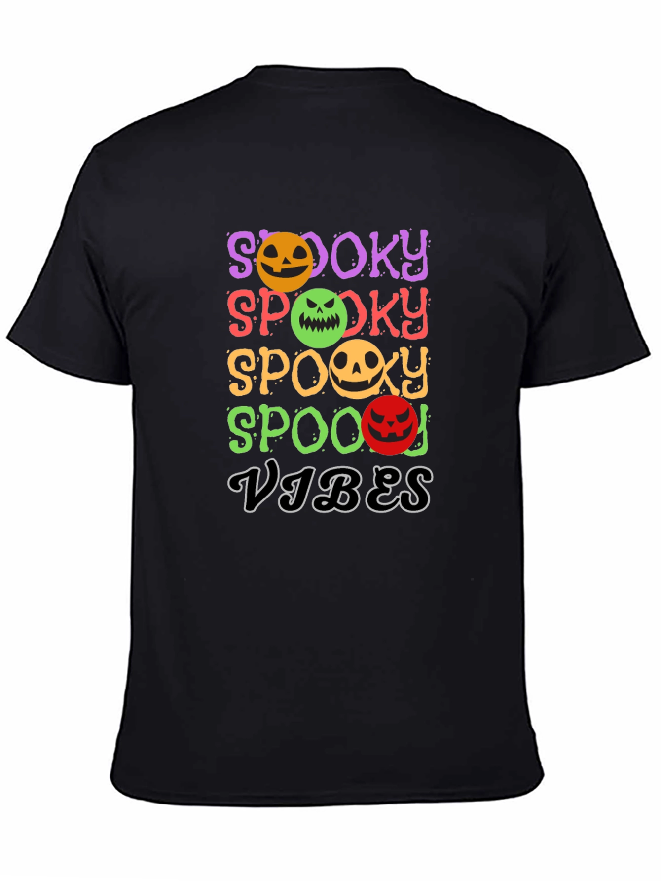 Spooky Vibes Halloween Graphic Tee