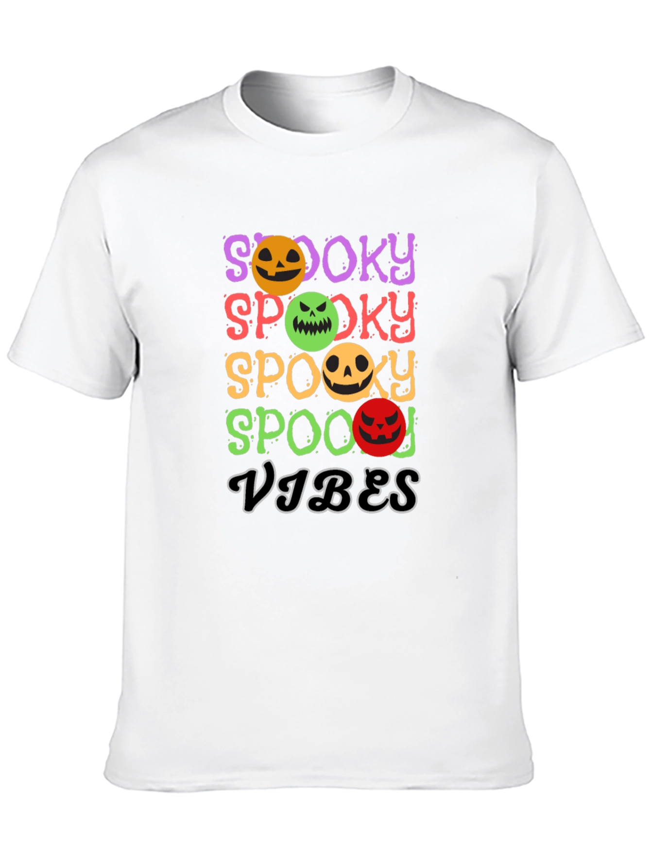 Spooky Vibes Halloween Graphic Tee
