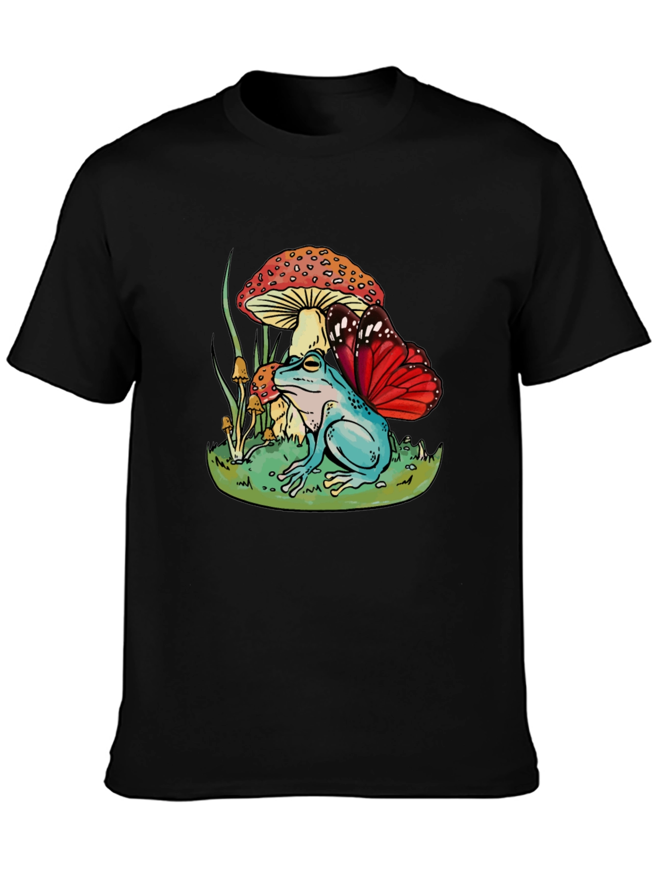 Frog & Mushroom Graphic Tee