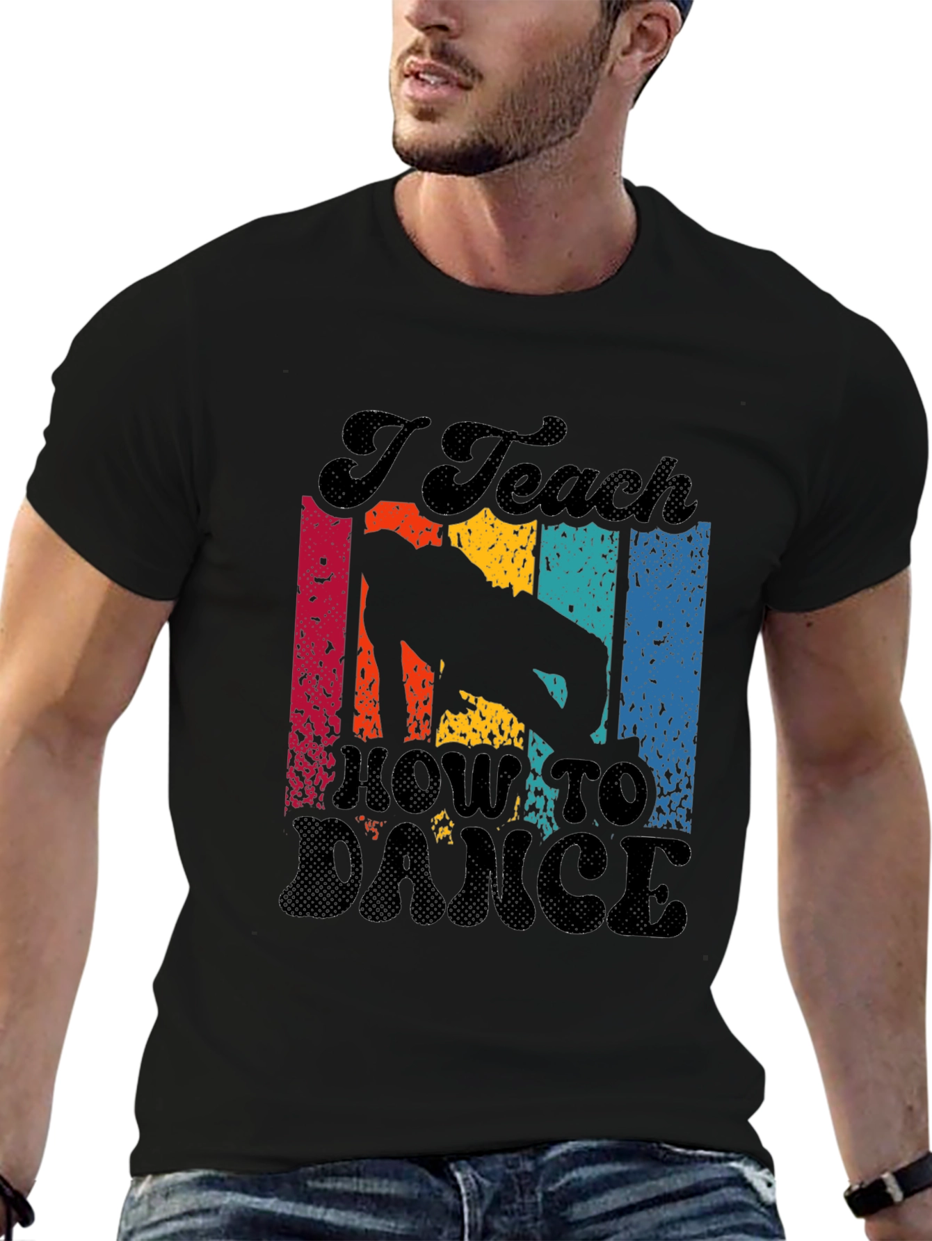 I Teach How To Dance Retro T-Shirt