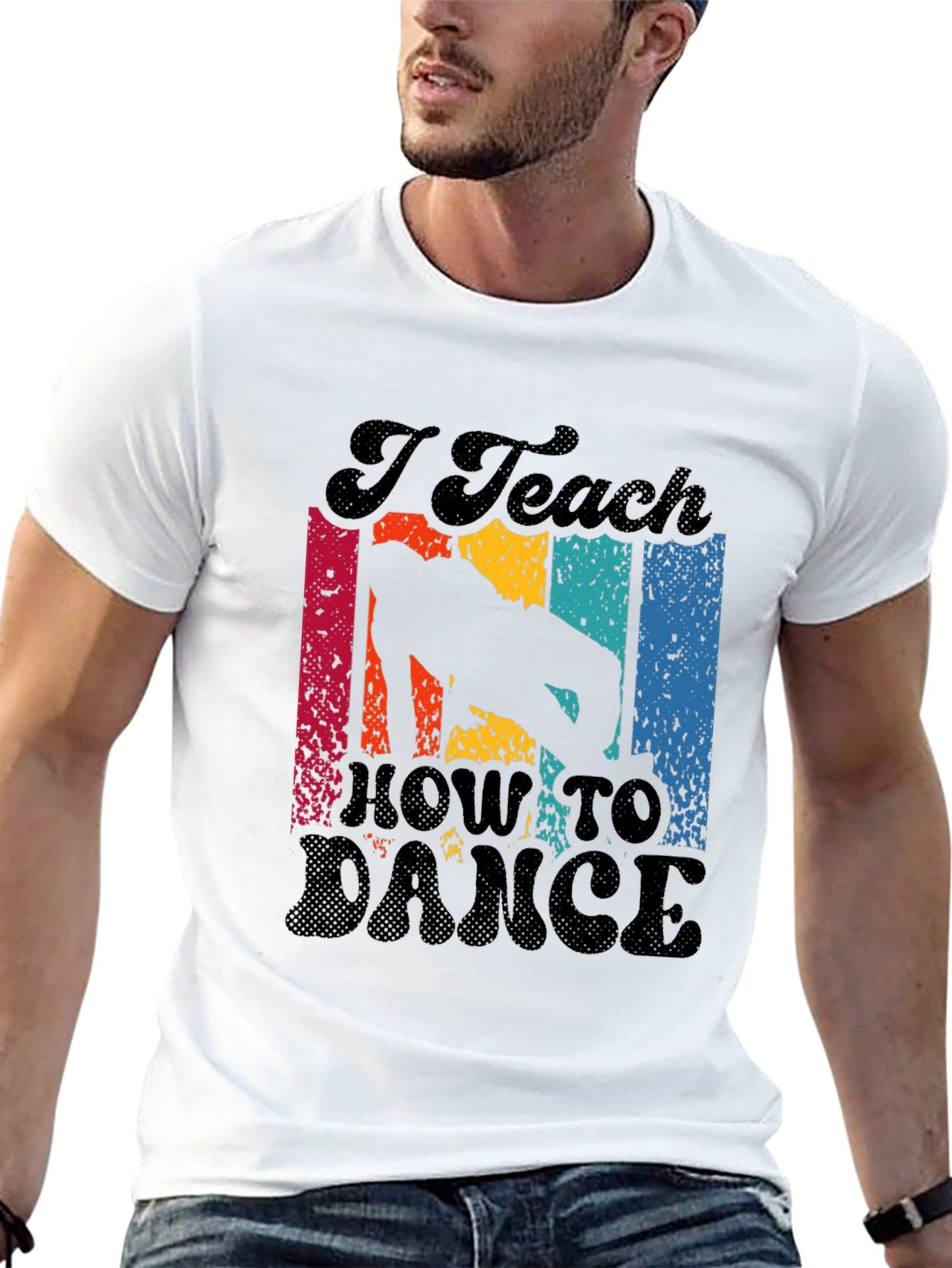 I Teach How To Dance Retro T-Shirt