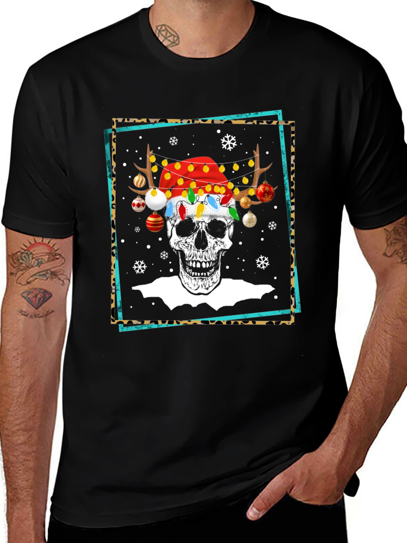 Skull Christmas T-Shirt