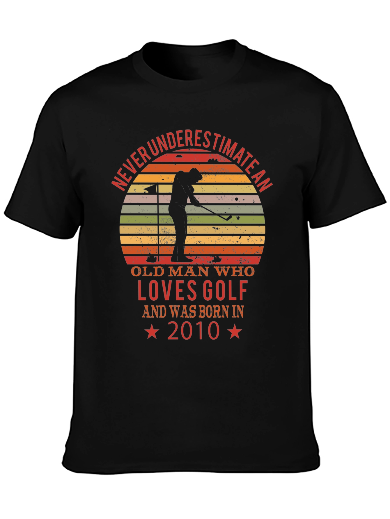 Golf Lover 2010 Birthday T-Shirt