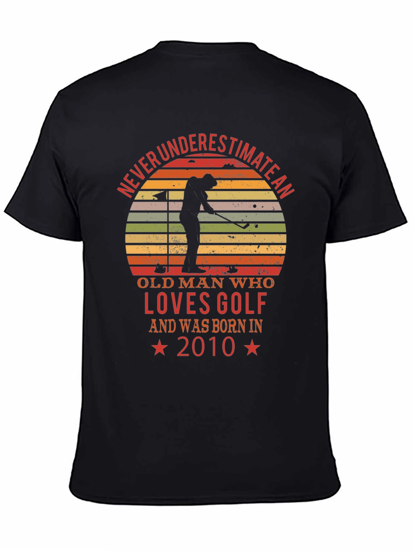 Golf Lover 2010 Birthday T-Shirt