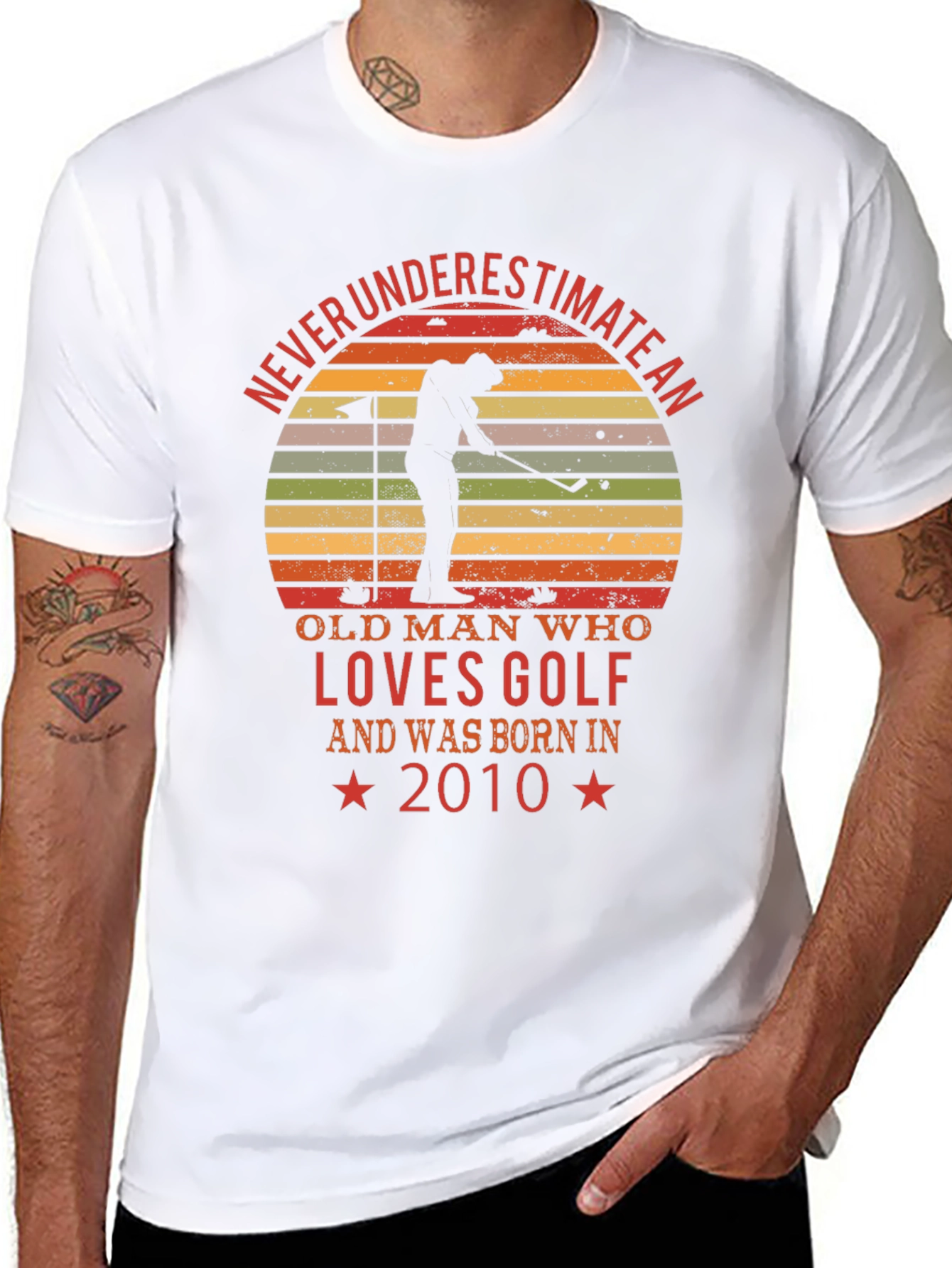 Golf Lover 2010 Birthday T-Shirt