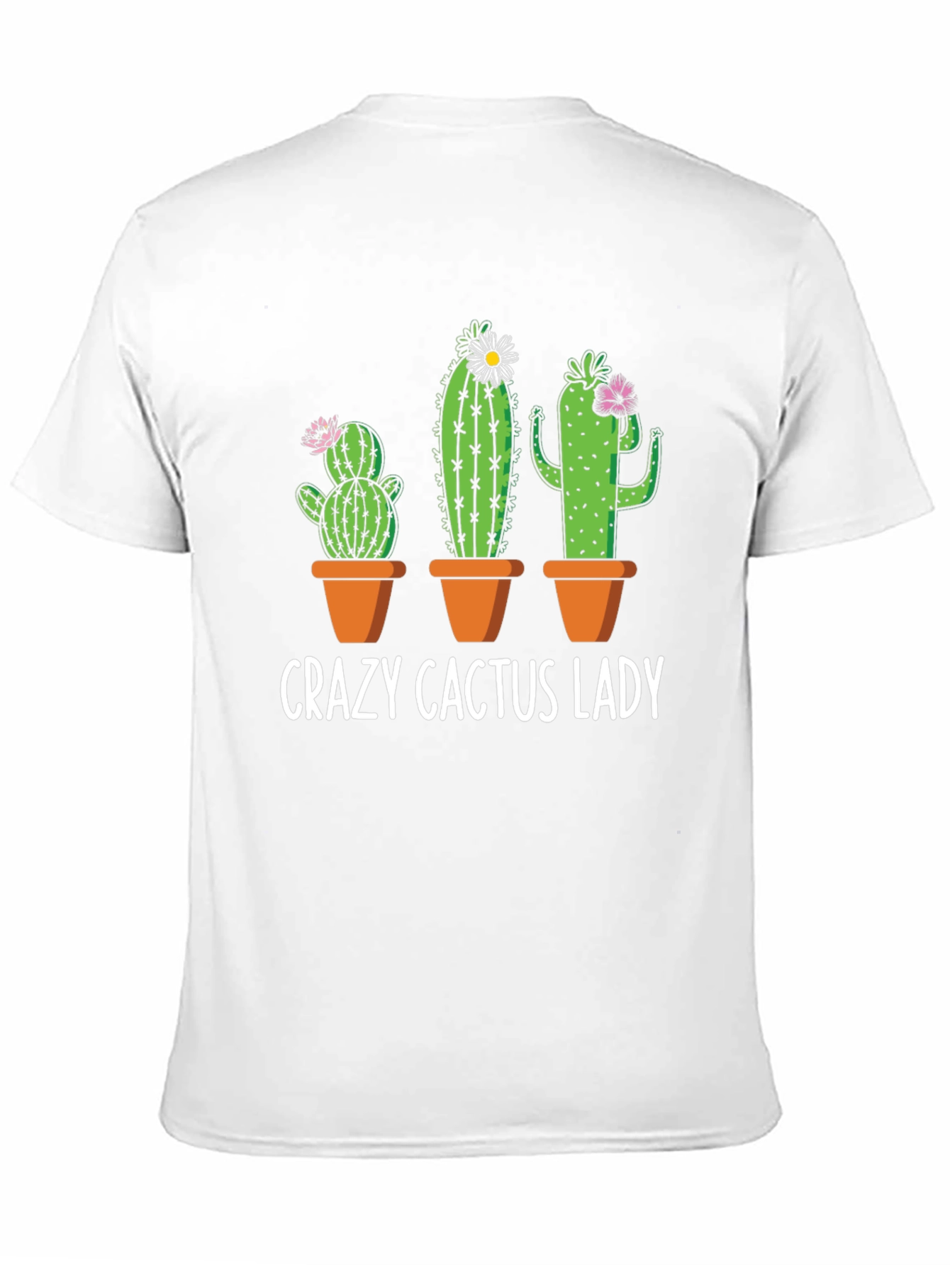 Crazy Cactus Lady T-Shirt - Plant Lover Tee