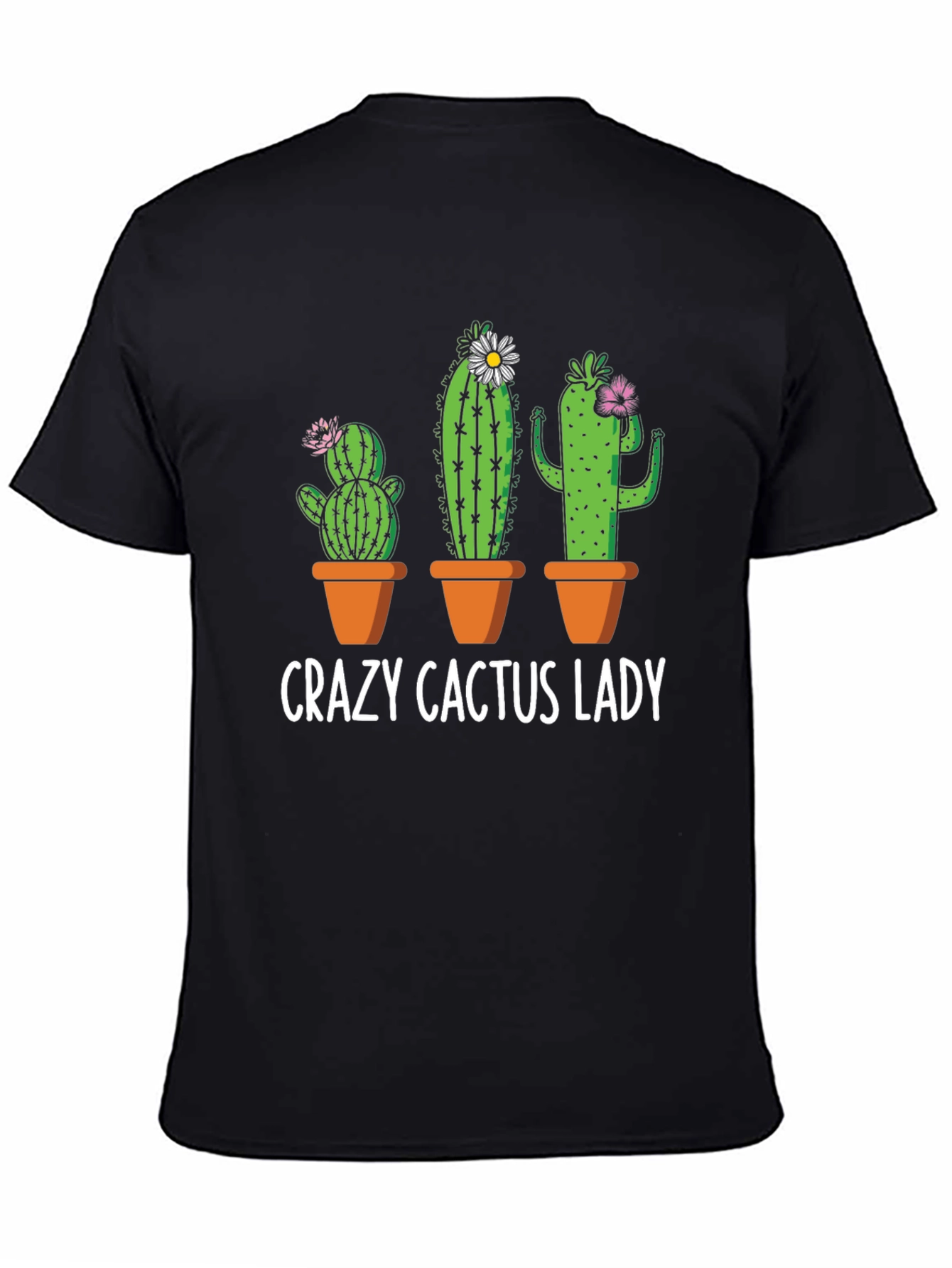Crazy Cactus Lady T-Shirt - Plant Lover Tee
