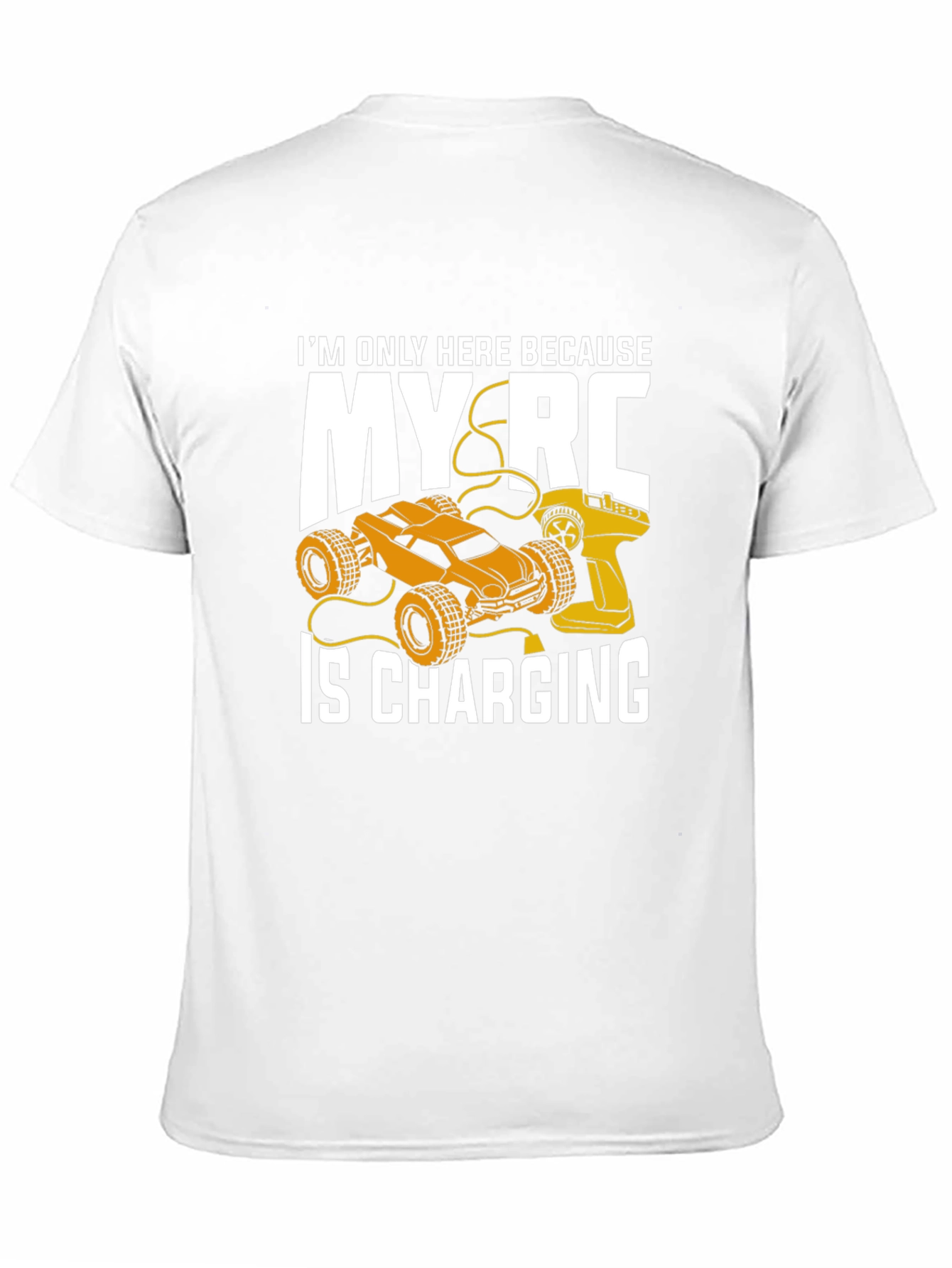 RC Car Charging T-Shirt - Hobbyist Apparel