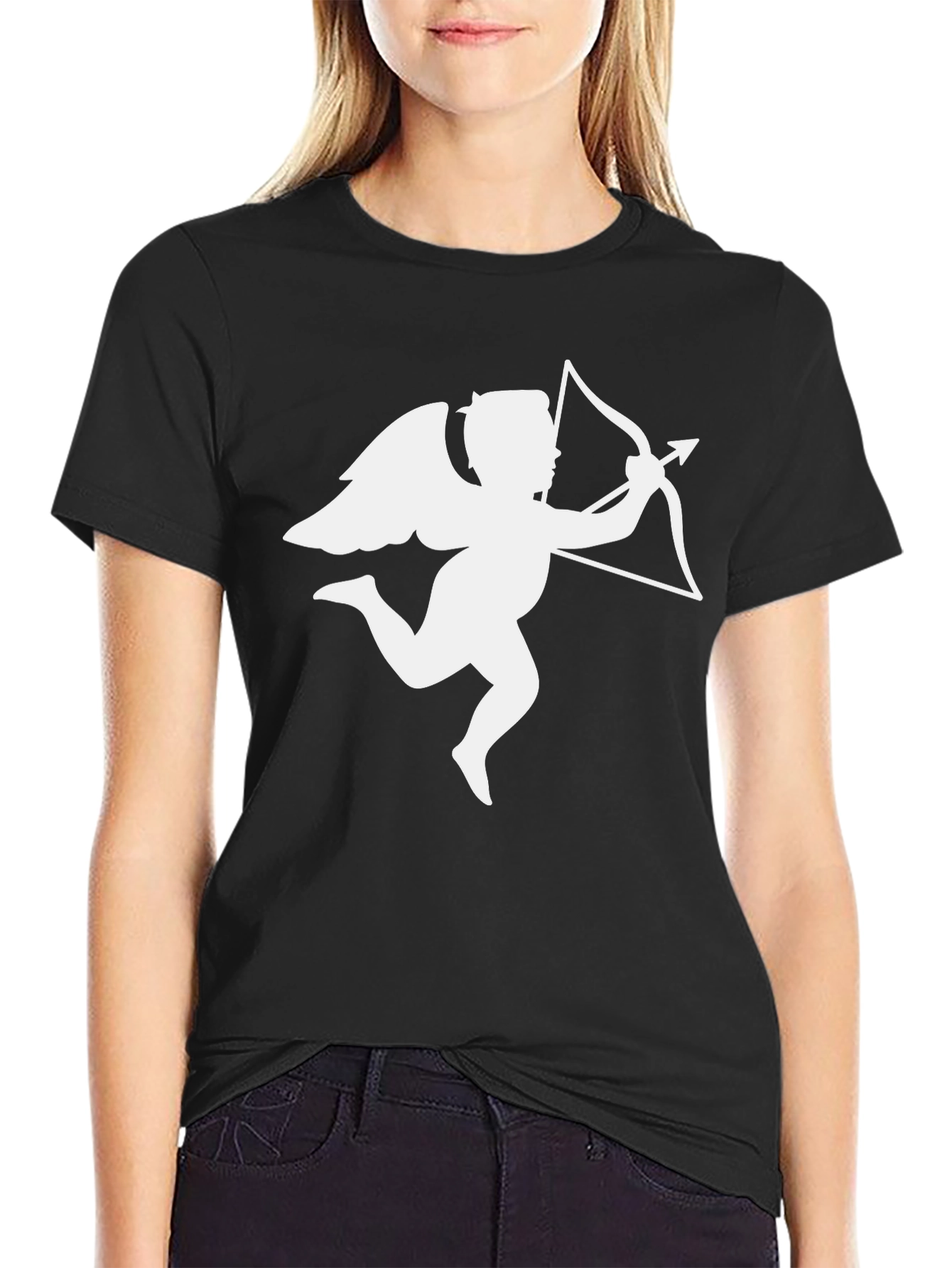 Cupid Graphic Tee - Archery Angel T-Shirt