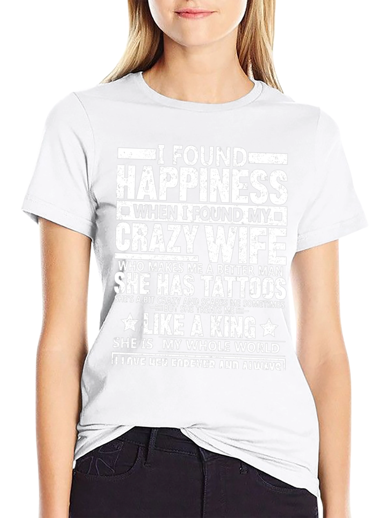 Husbands Crazy Wife T-Shirt