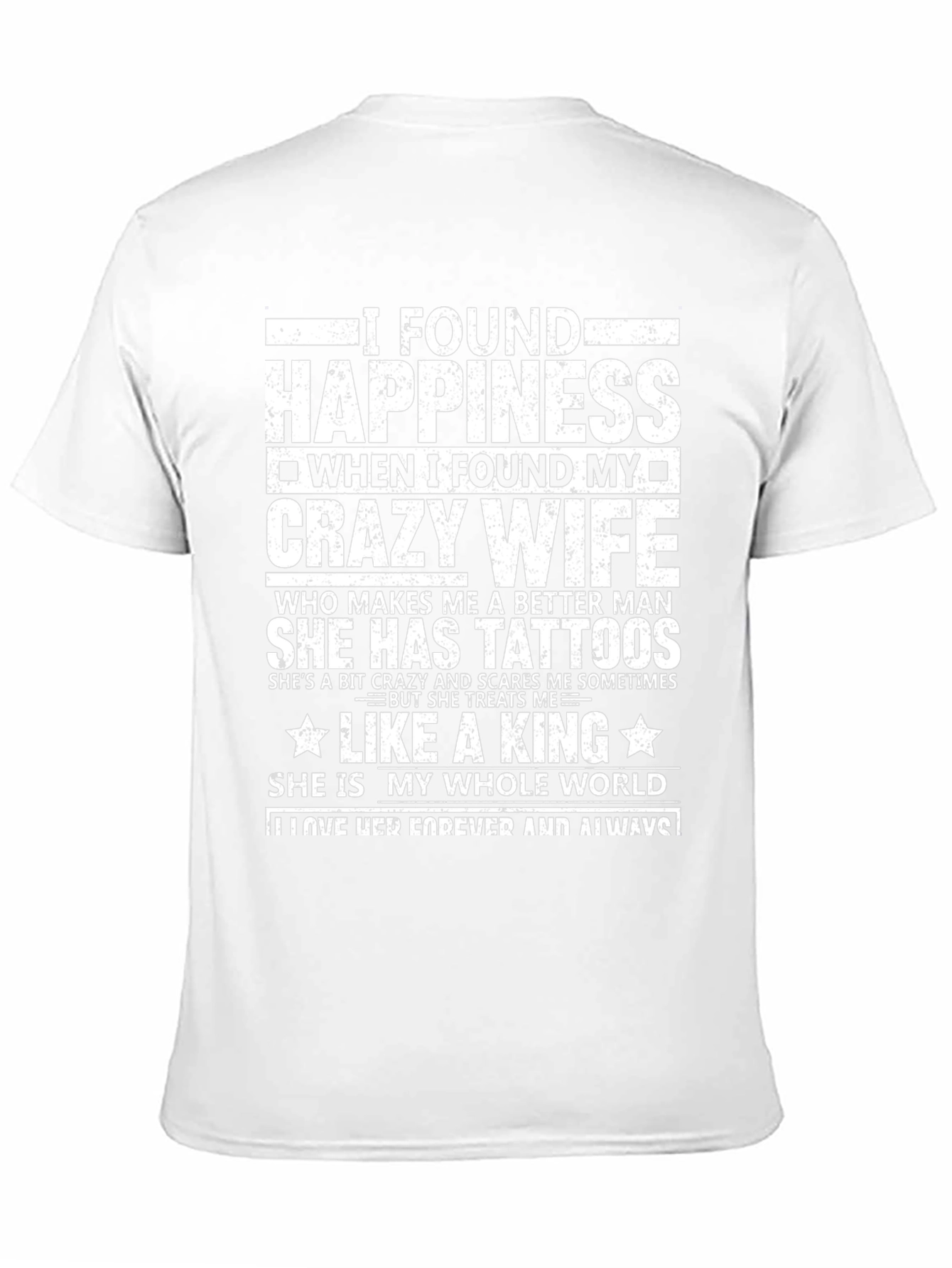 Husbands Crazy Wife T-Shirt