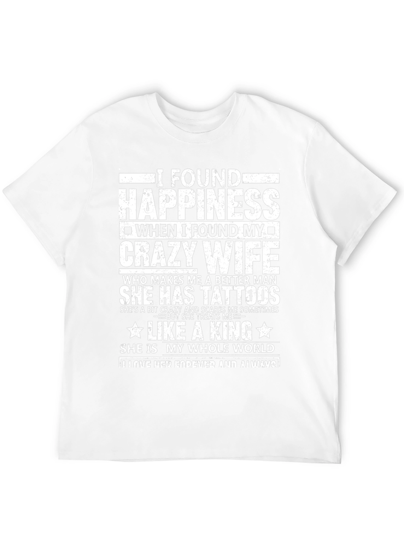 Husbands Crazy Wife T-Shirt