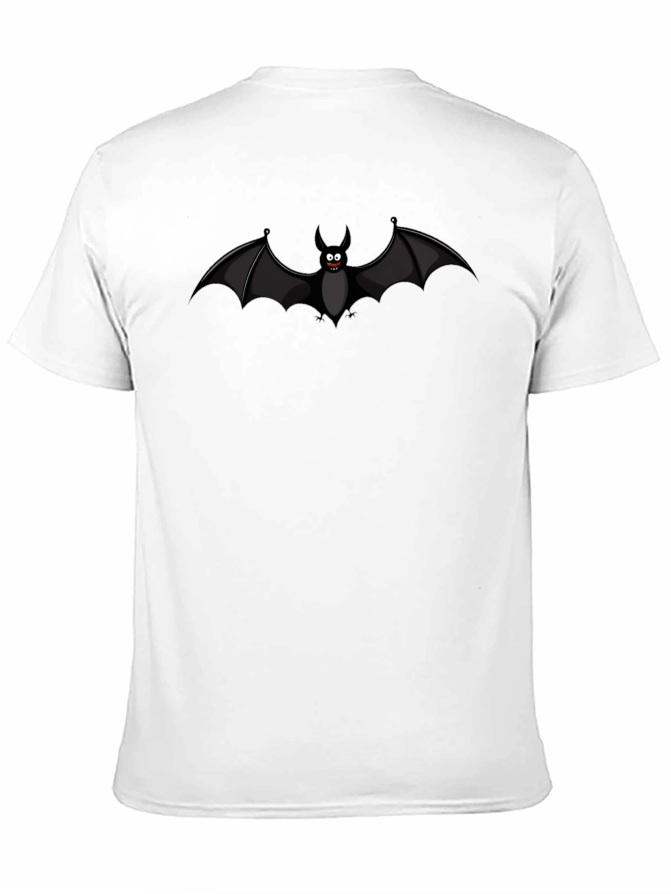 Spooky Bat Graphic Tee - Halloween Shirt