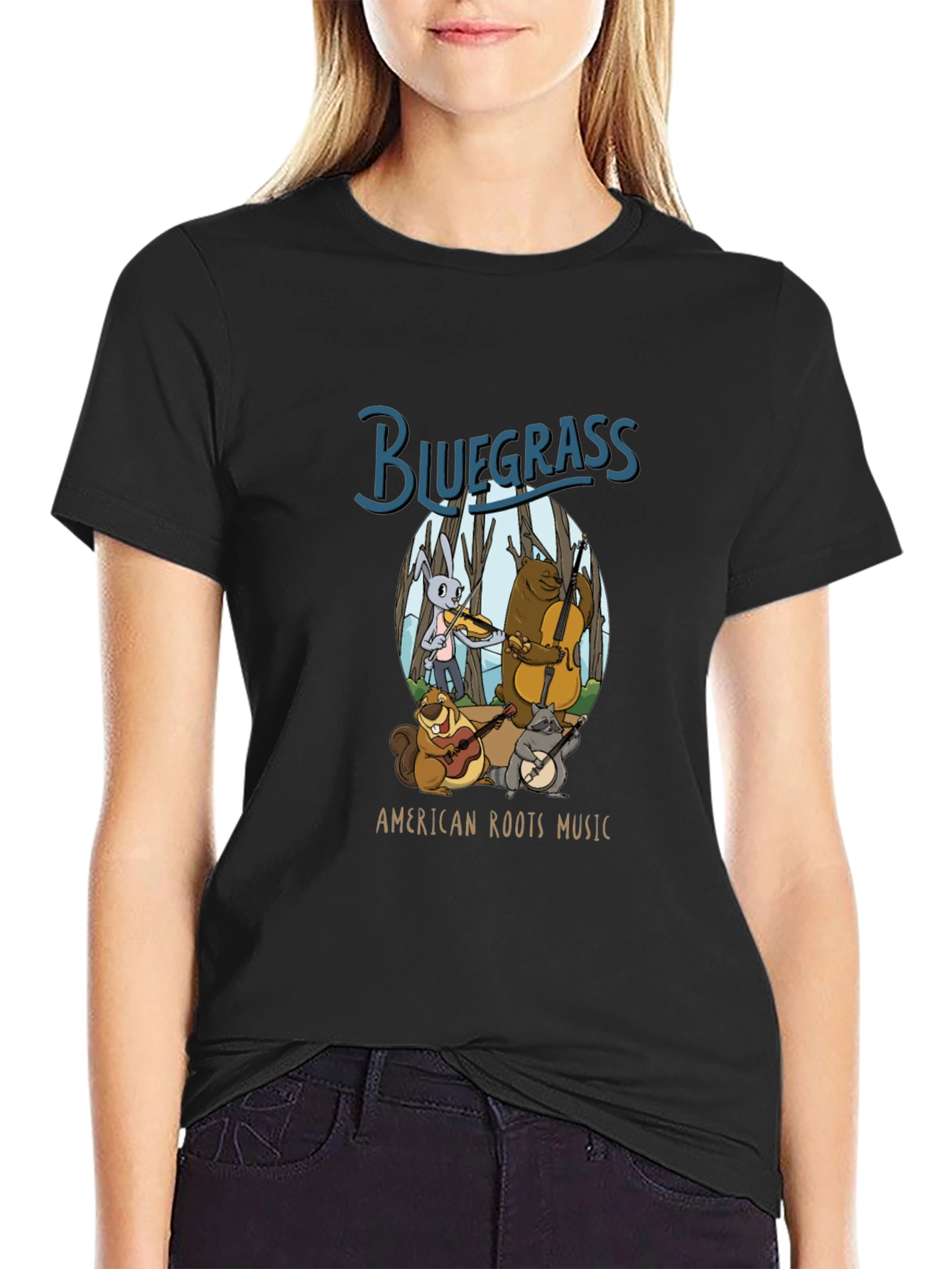 Bluegrass American Roots Music T-Shirt
