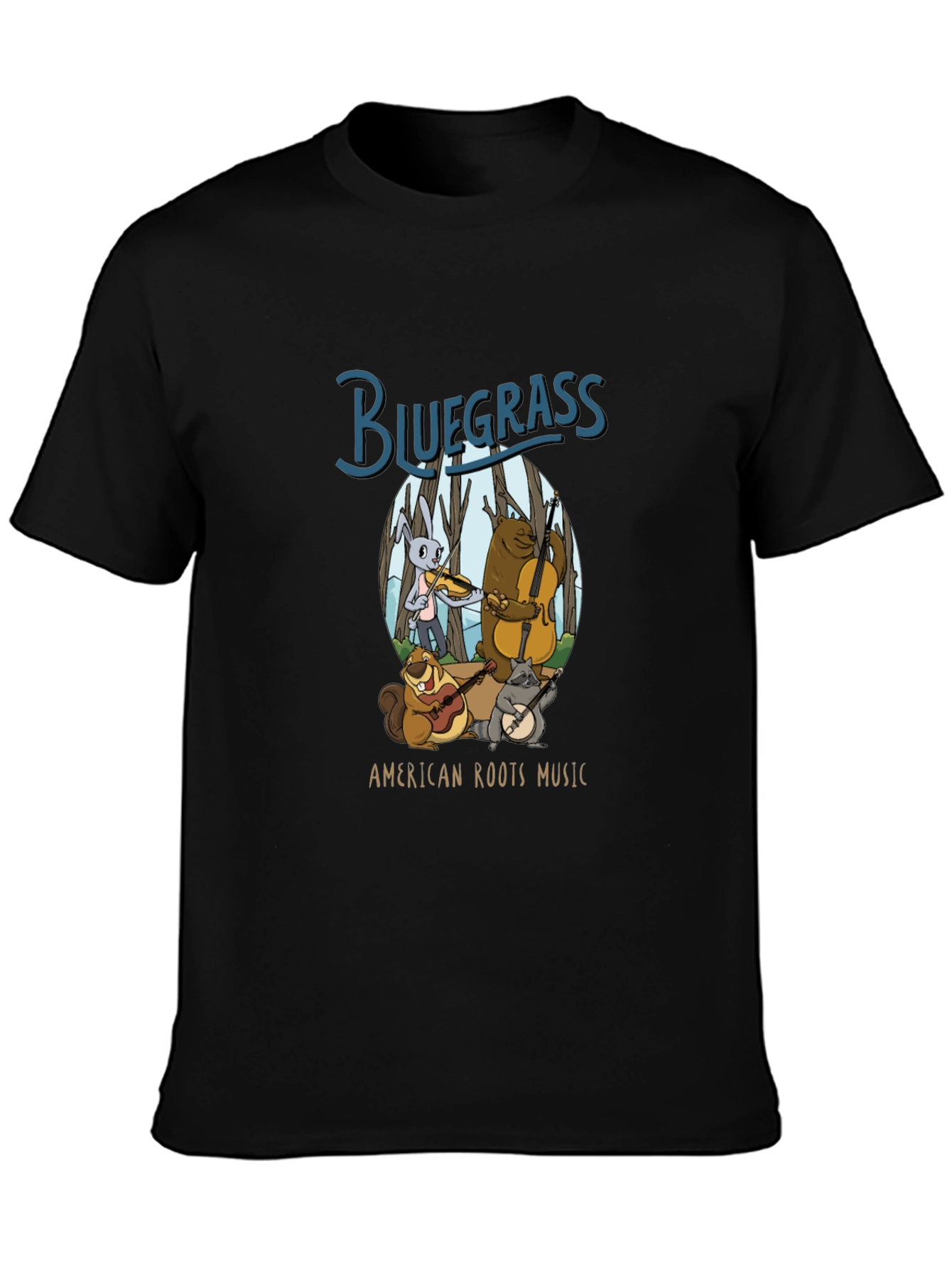 Bluegrass American Roots Music T-Shirt