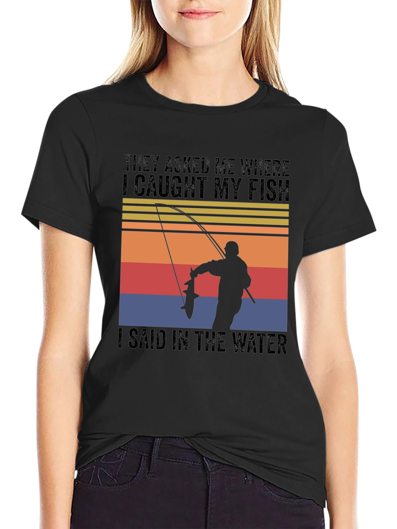 Fishing T-Shirt - Caught My Fish