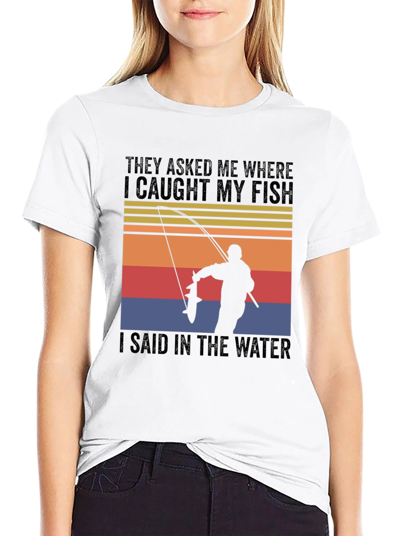 Fishing T-Shirt - Caught My Fish