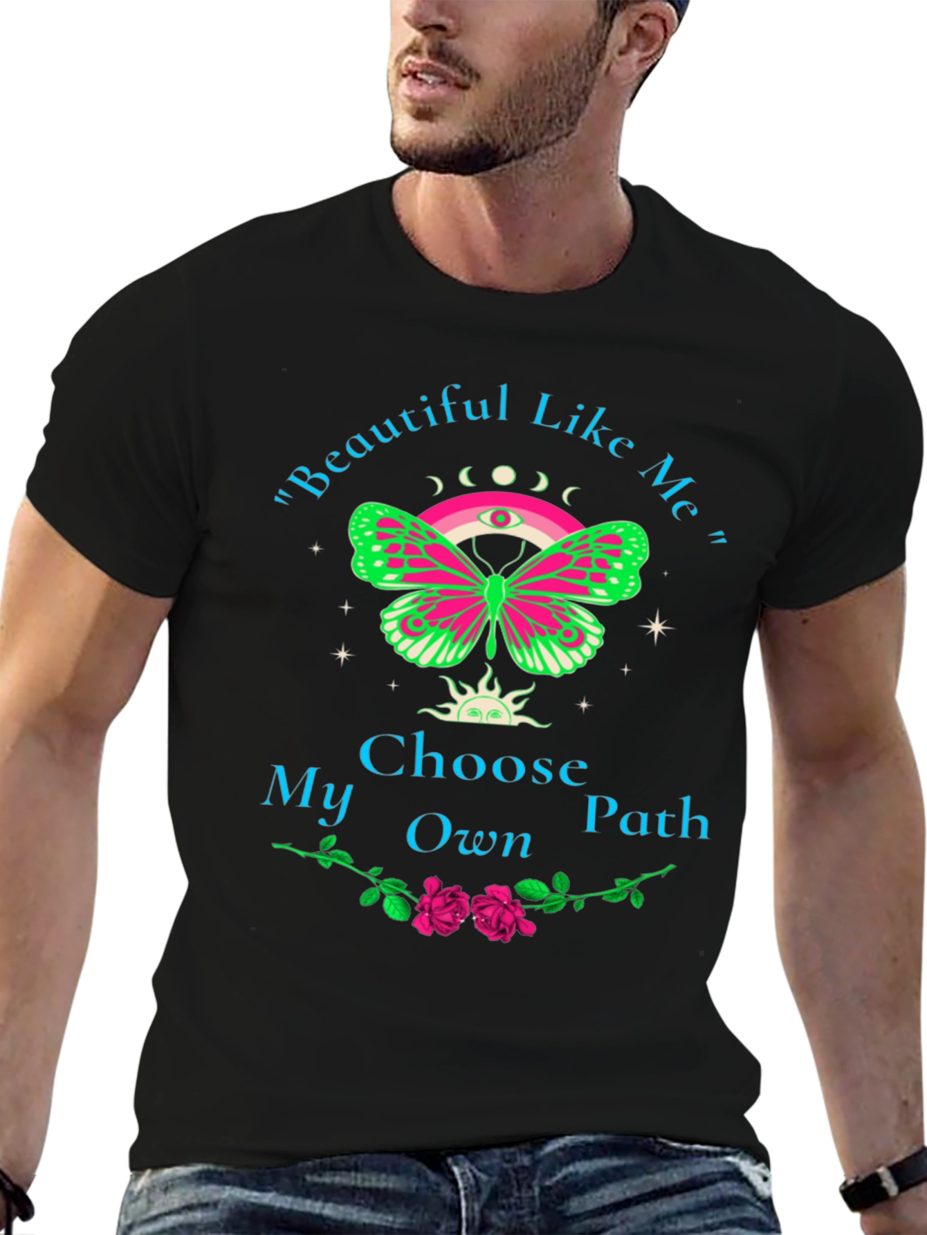 Beautiful Like Me Butterfly T-Shirt