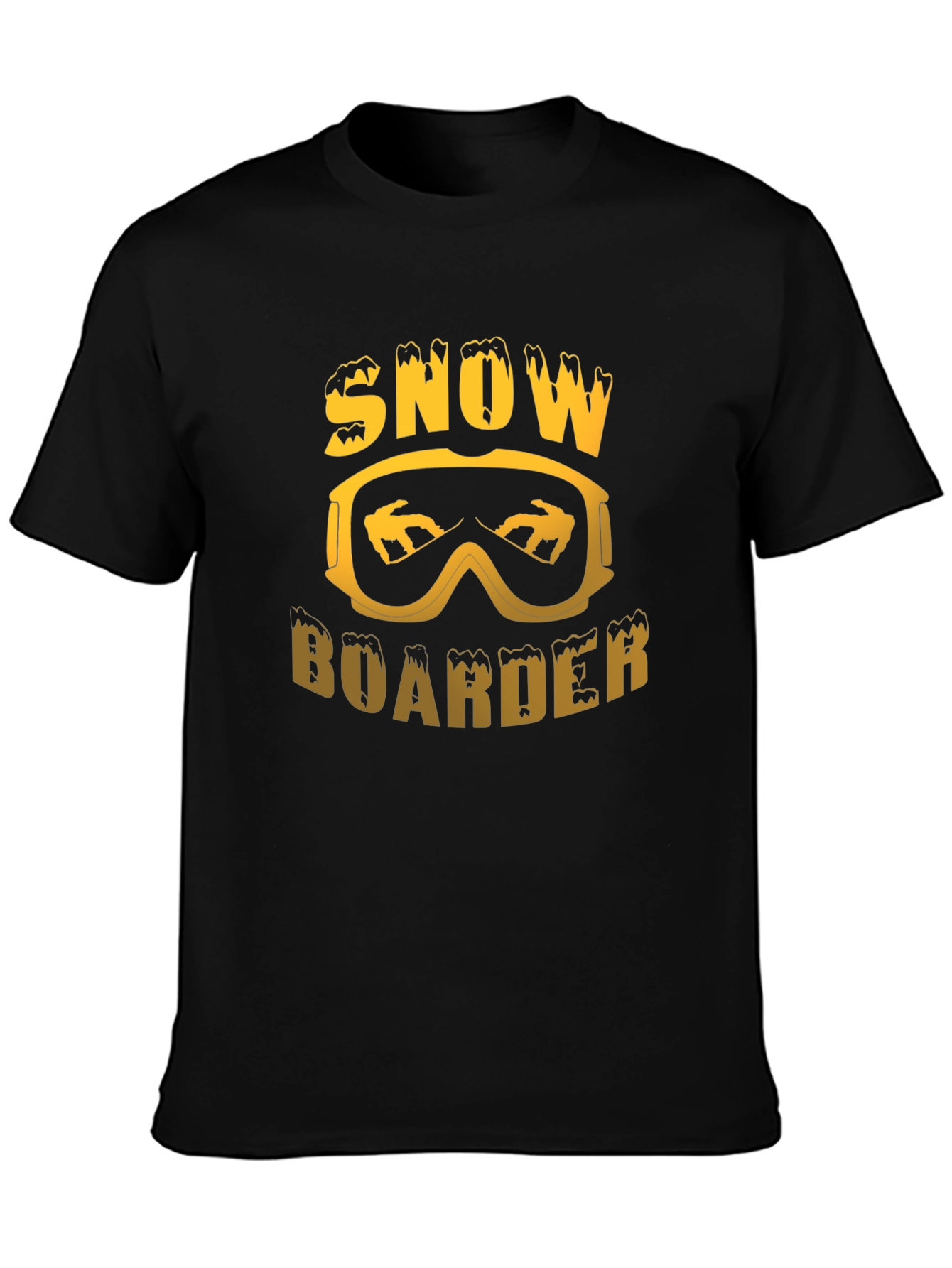 Snowboarder Graphic Tee - Cool Sports Shirt