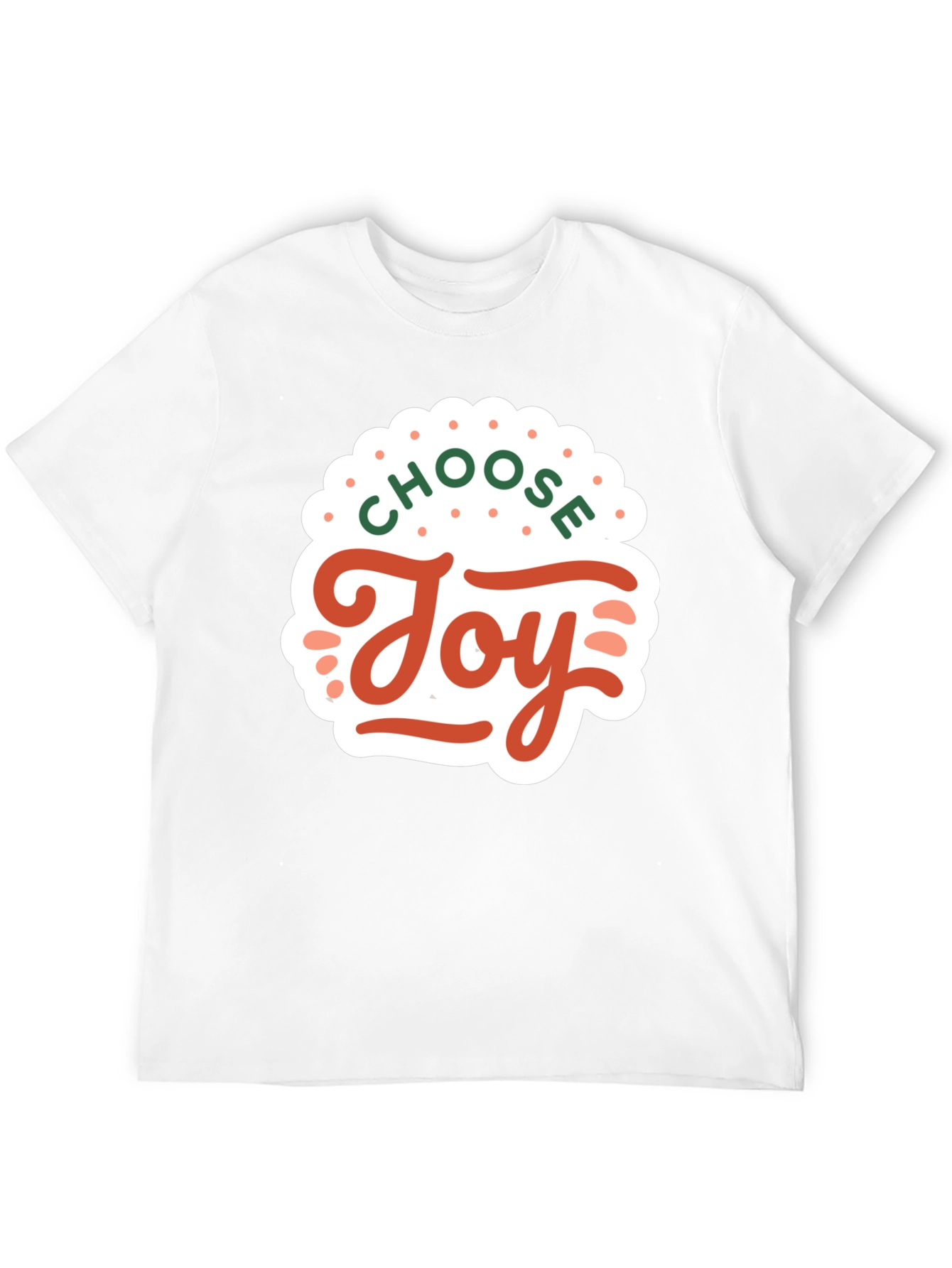 Choose Joy Graphic Tee - Black Short Sleeve