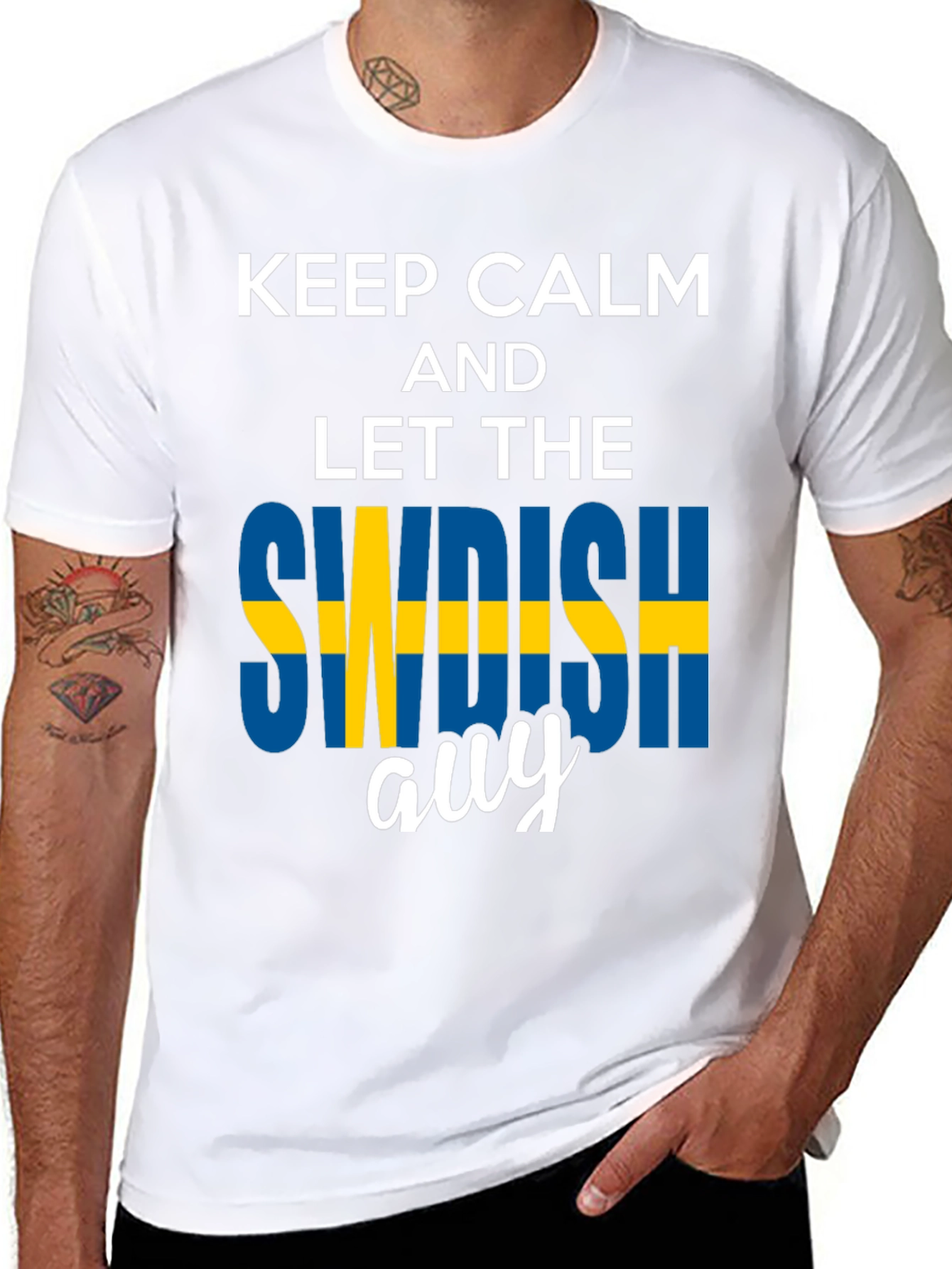 Keep Calm Swedish Guy T-Shirt
