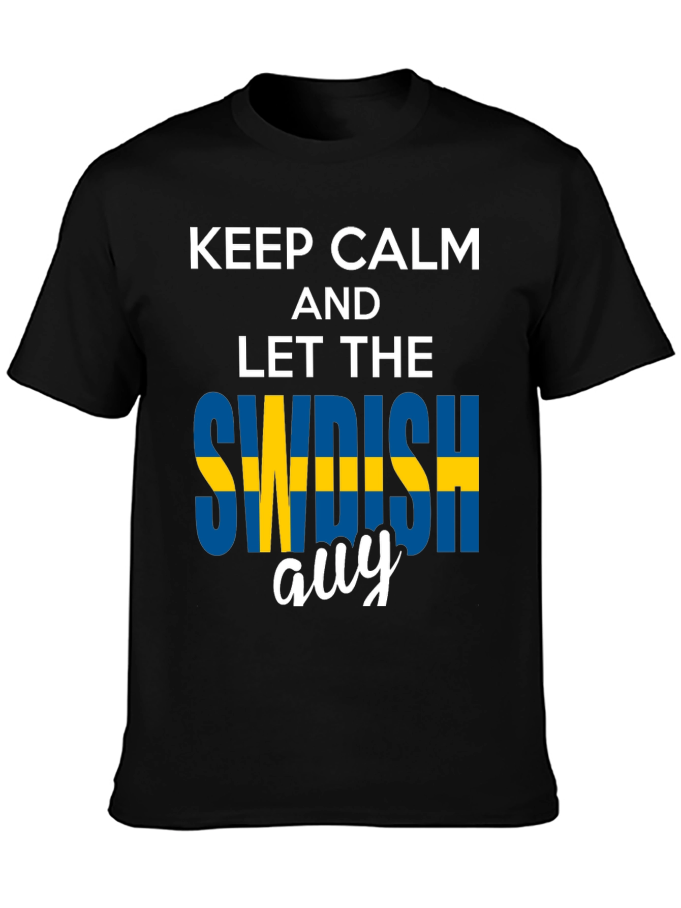 Keep Calm Swedish Guy T-Shirt