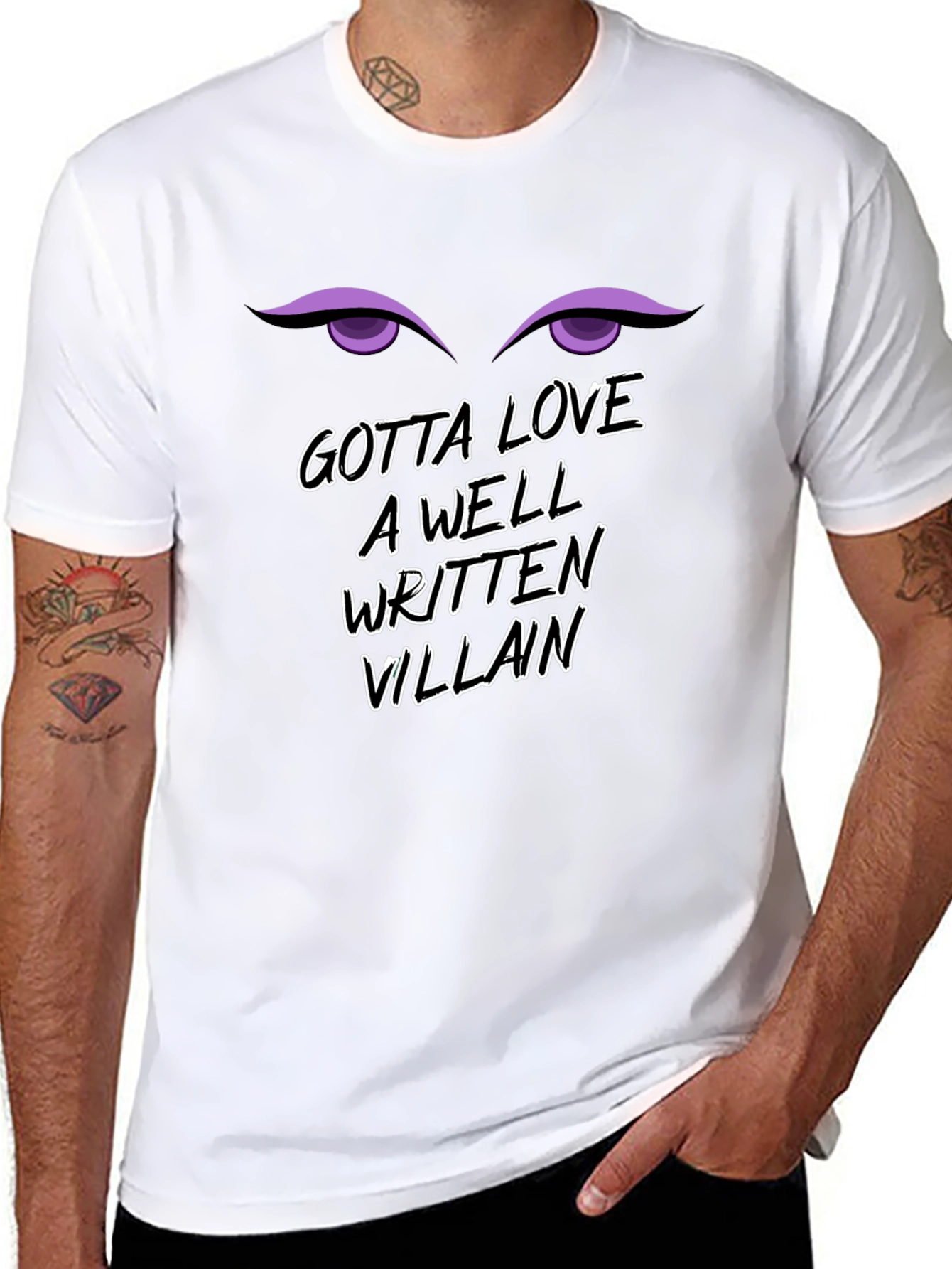 Gotta Love a Well Written Villain Graphic Tee