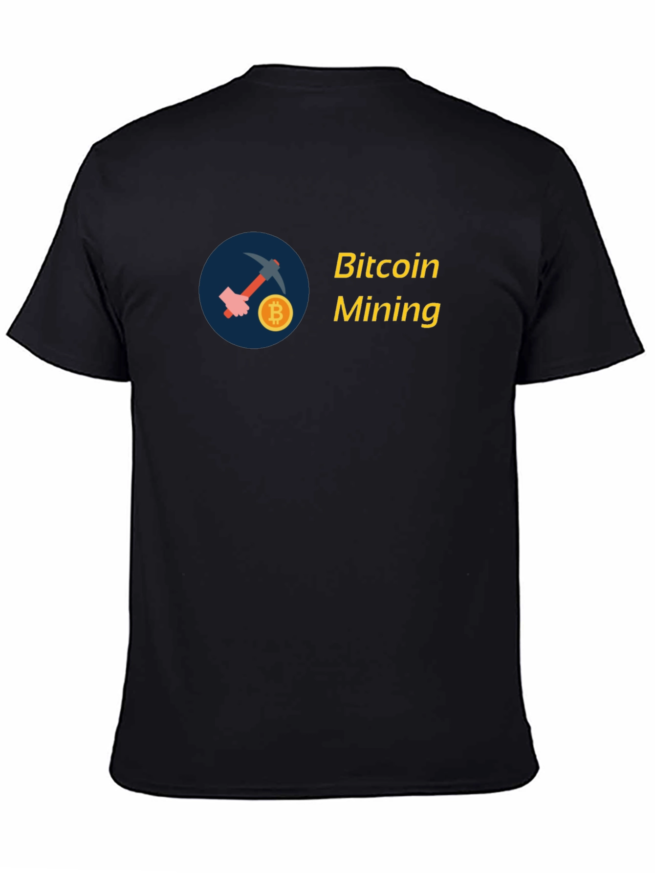 Bitcoin Mining T-Shirt - Crypto Design