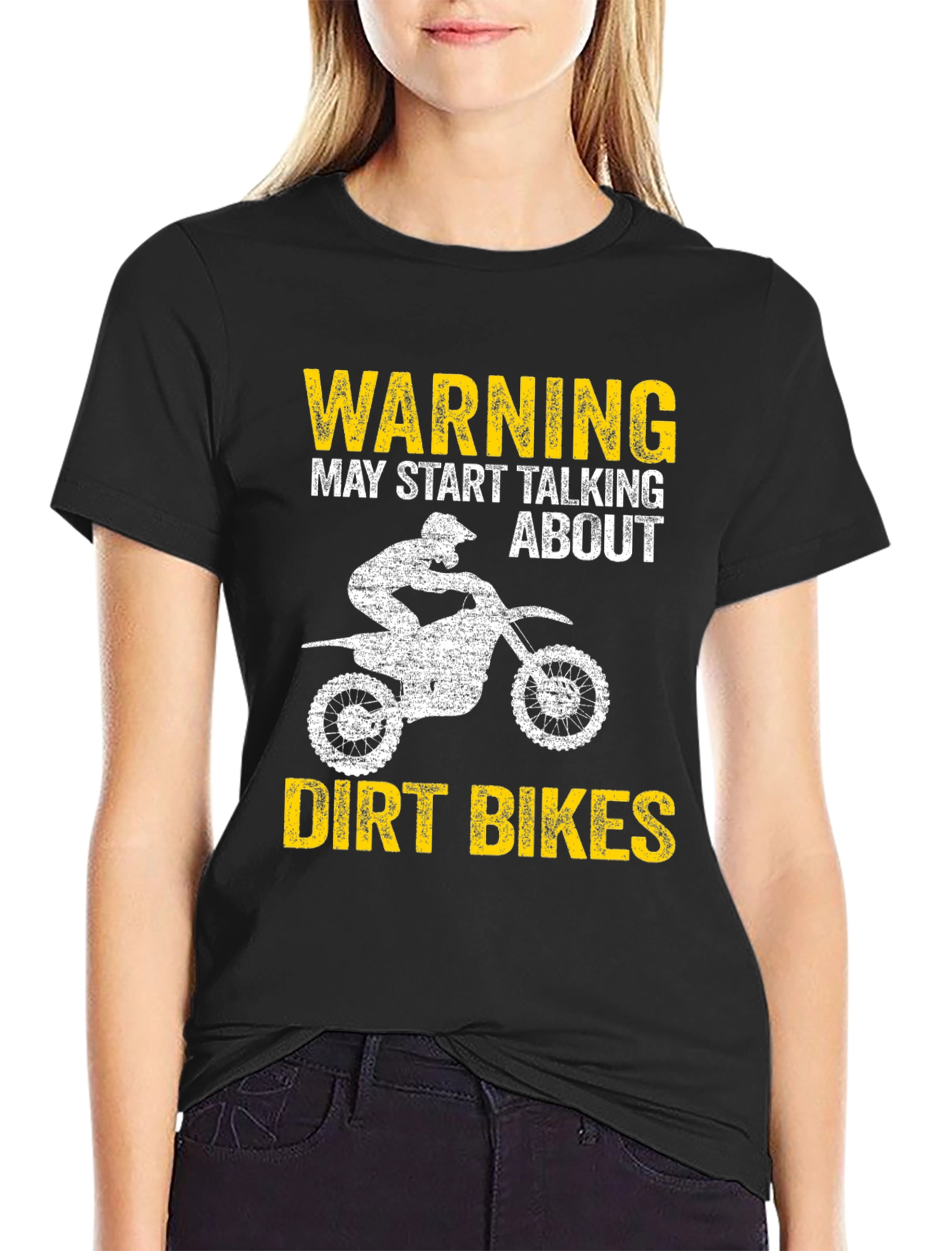 Warning May Start Talking About Dirt Bikes T-Shirt