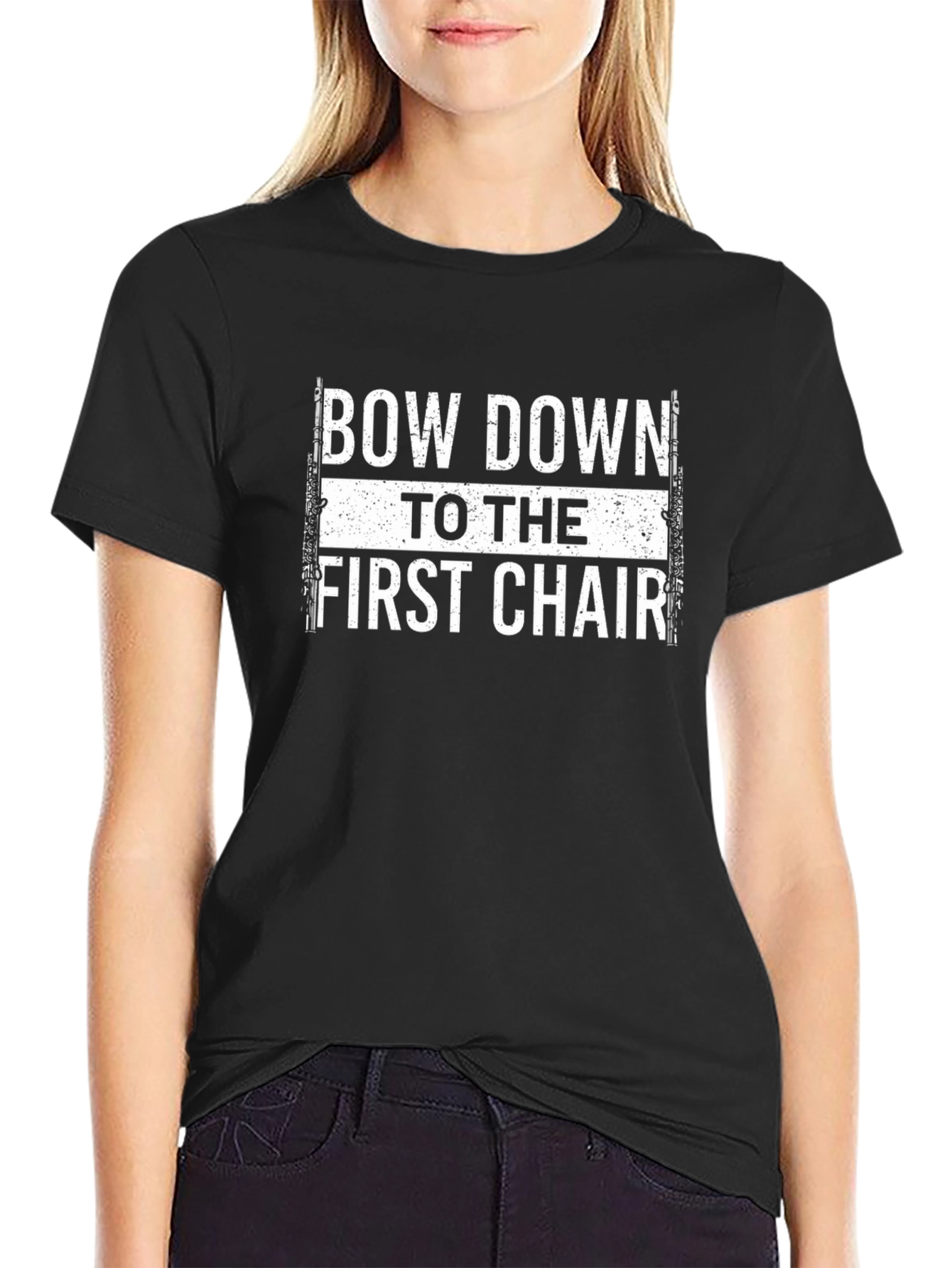 Bow Down To The First Chair T-Shirt Music Lover
