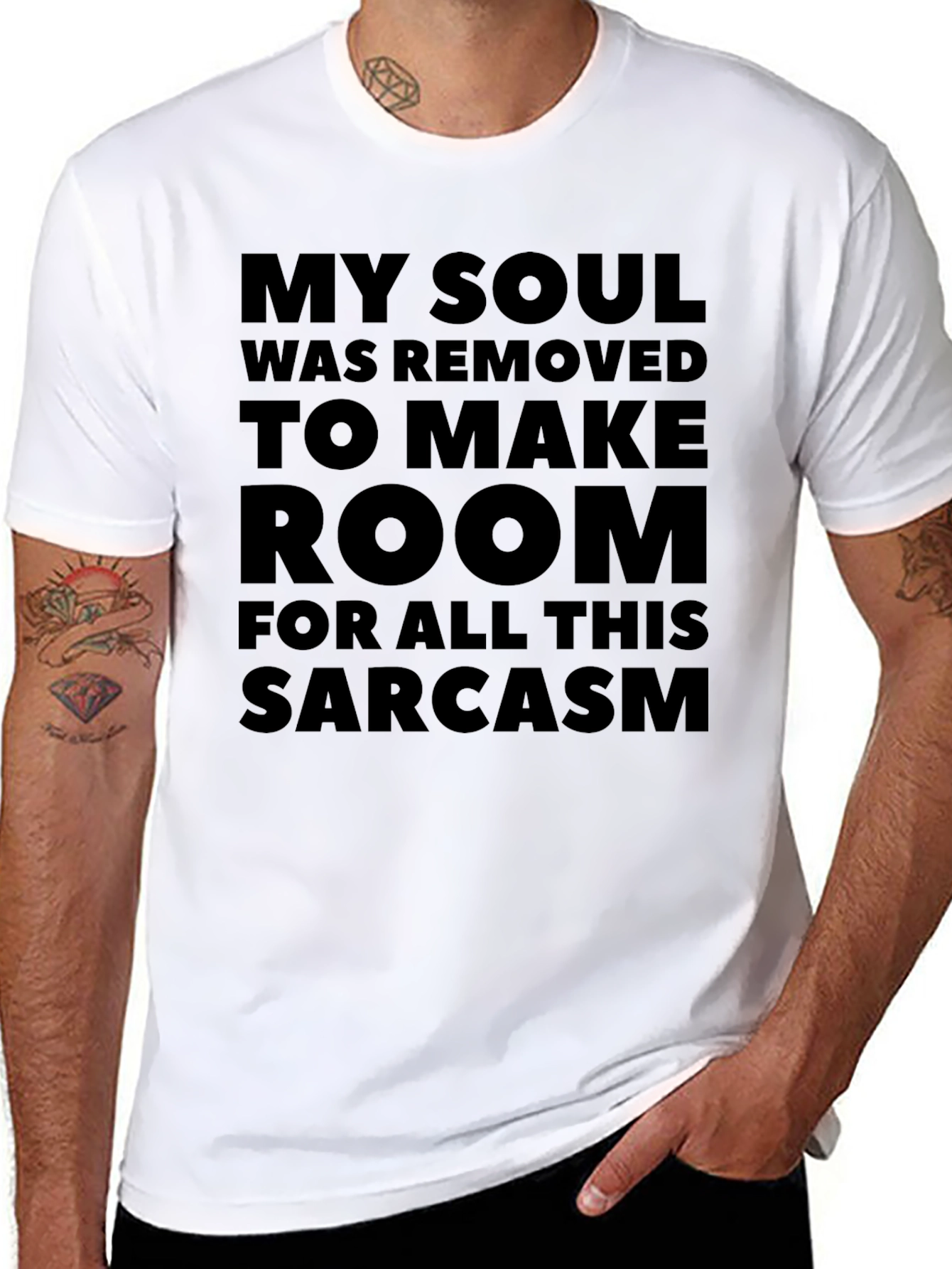 Sarcastic Soul Removed Humor T-Shirt