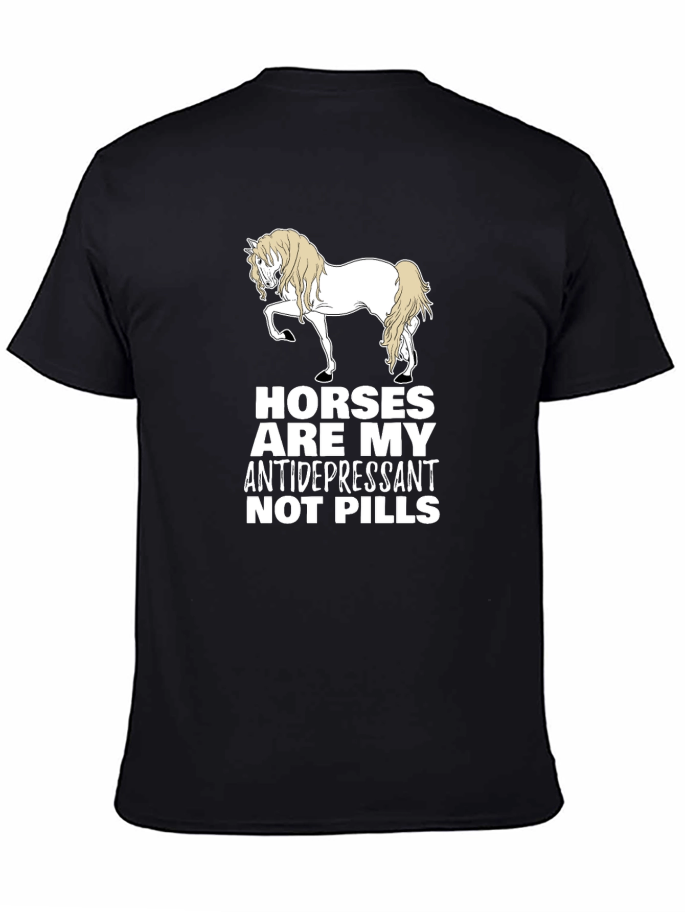 Horses Are My Antidepressant Graphic Tee