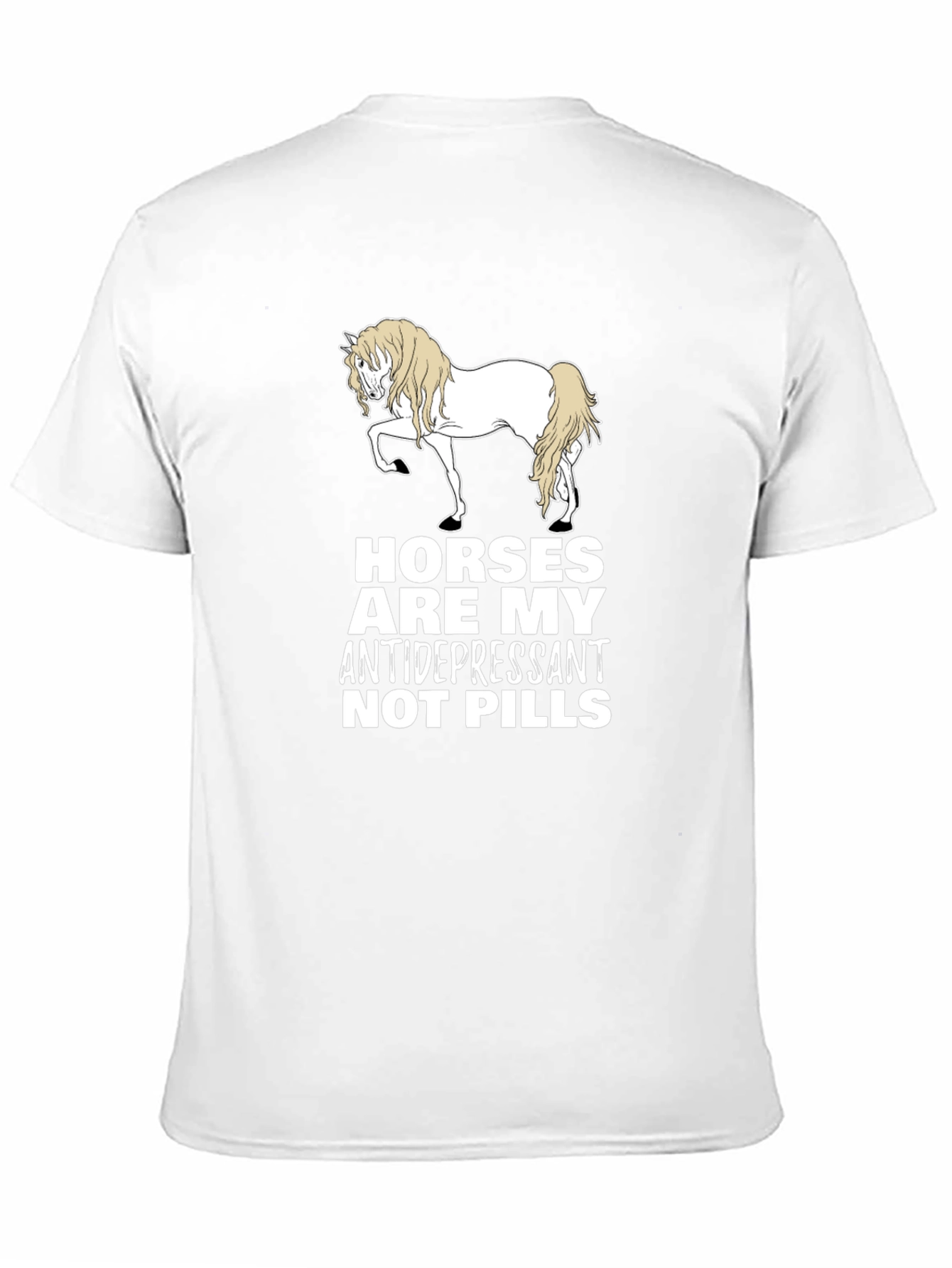 Horses Are My Antidepressant Graphic Tee