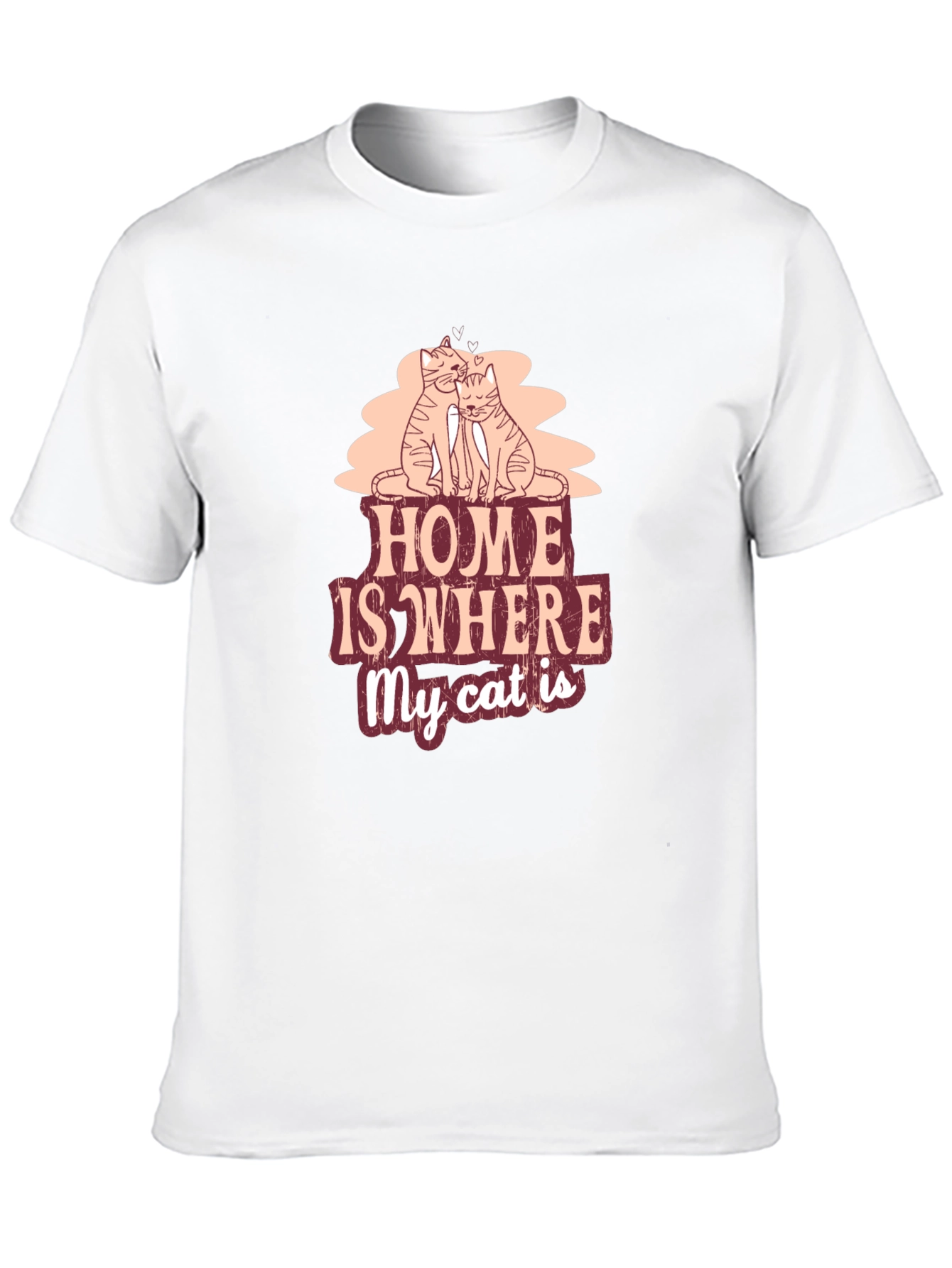 Home is Where My Cat Is T-Shirt