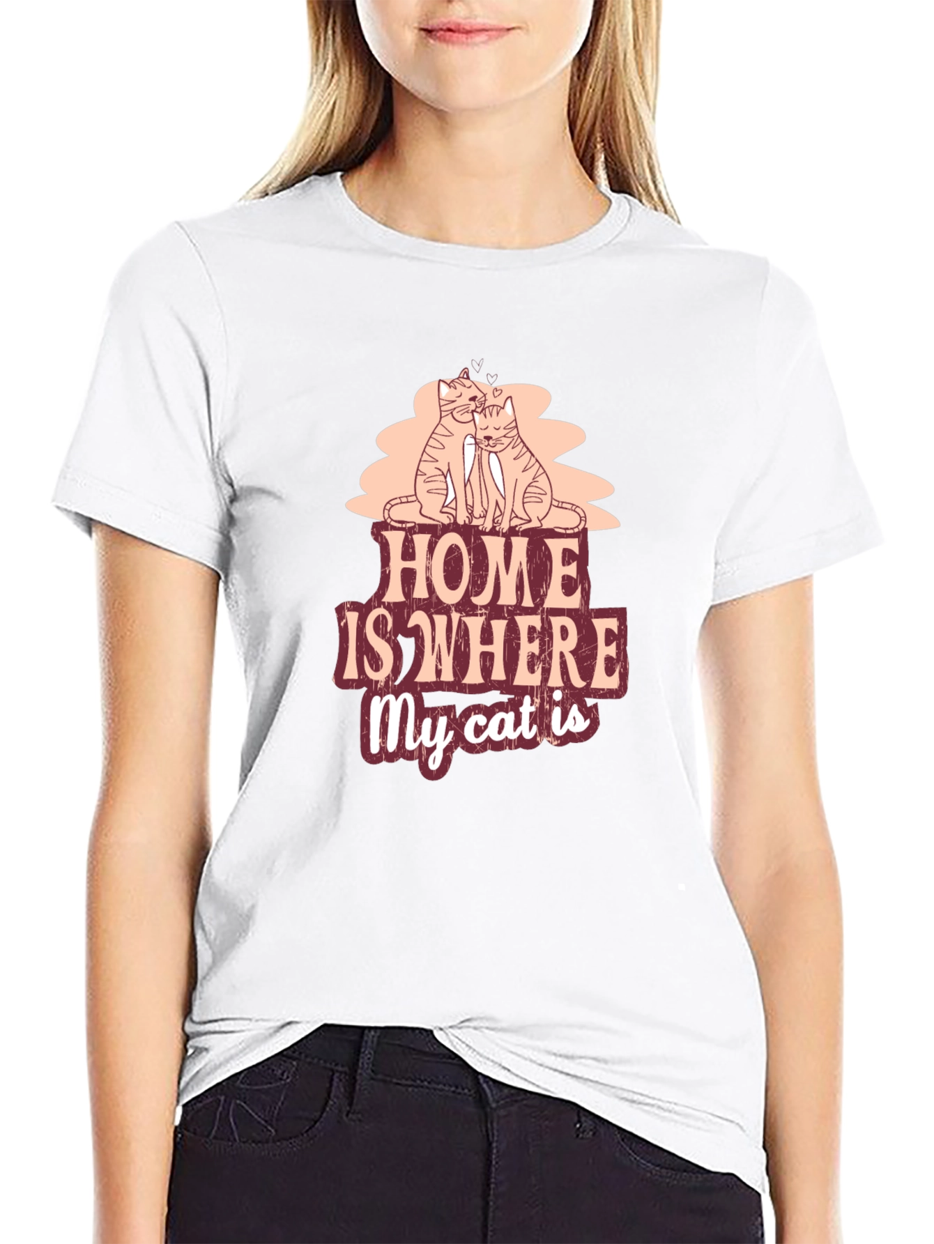 Home is Where My Cat Is T-Shirt