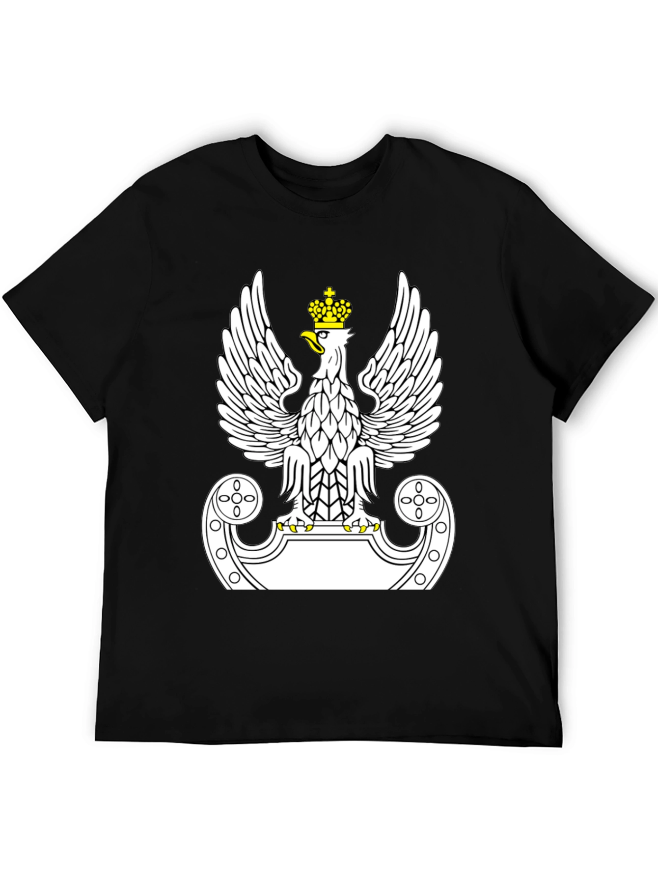 Polish Eagle T-Shirt - Black - Unisex