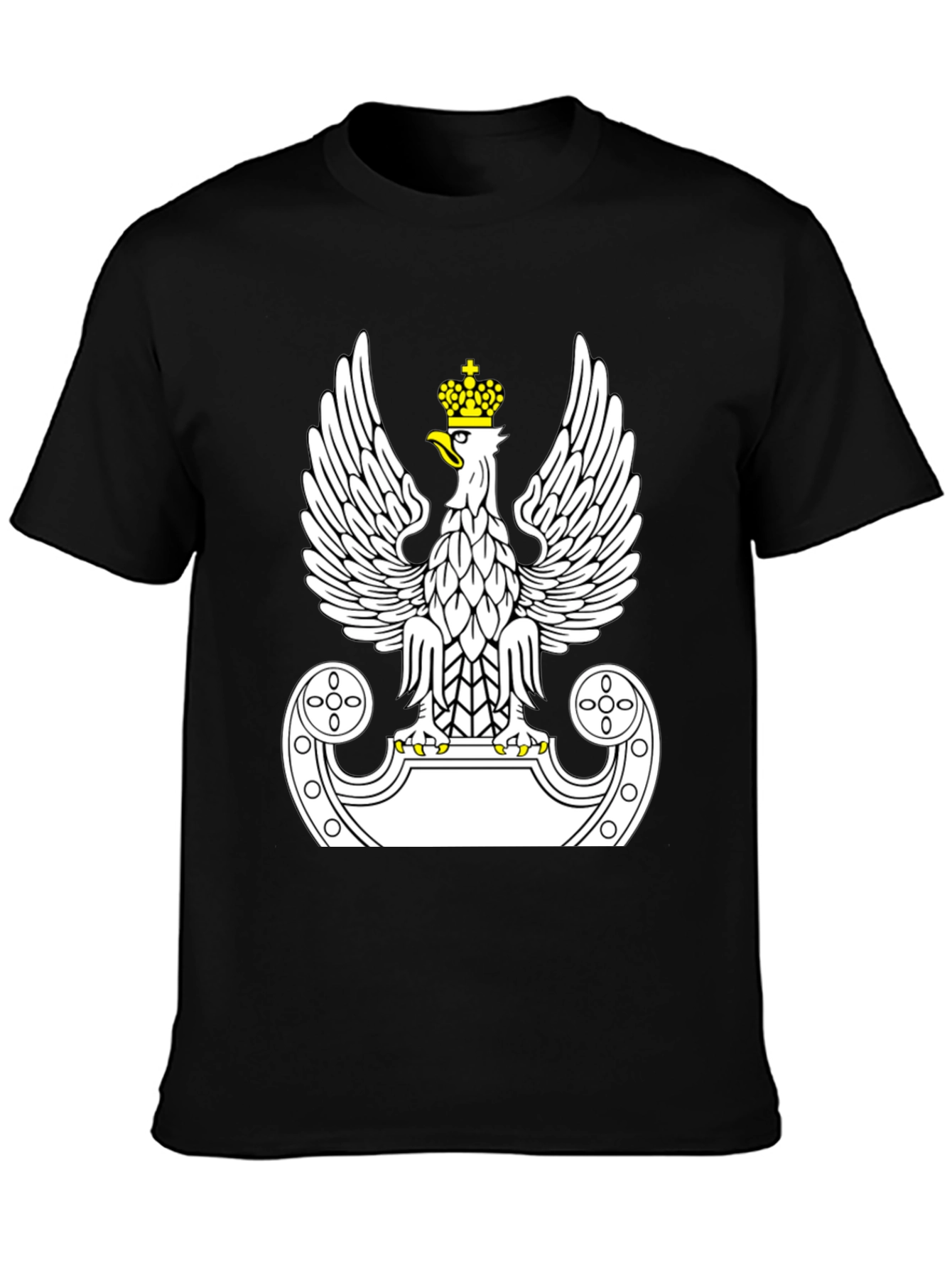 Polish Eagle T-Shirt - Black - Unisex