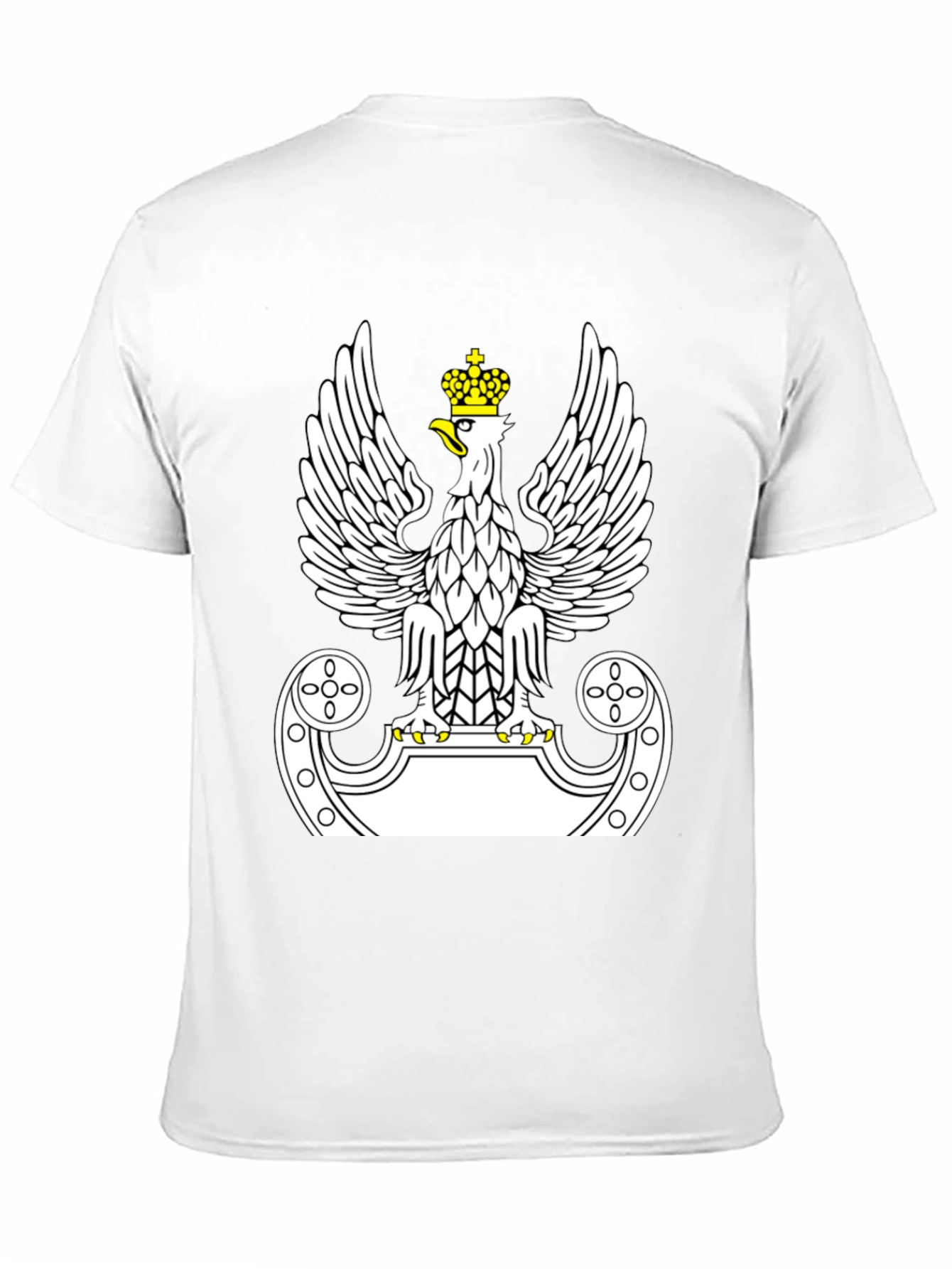 Polish Eagle T-Shirt - Black - Unisex