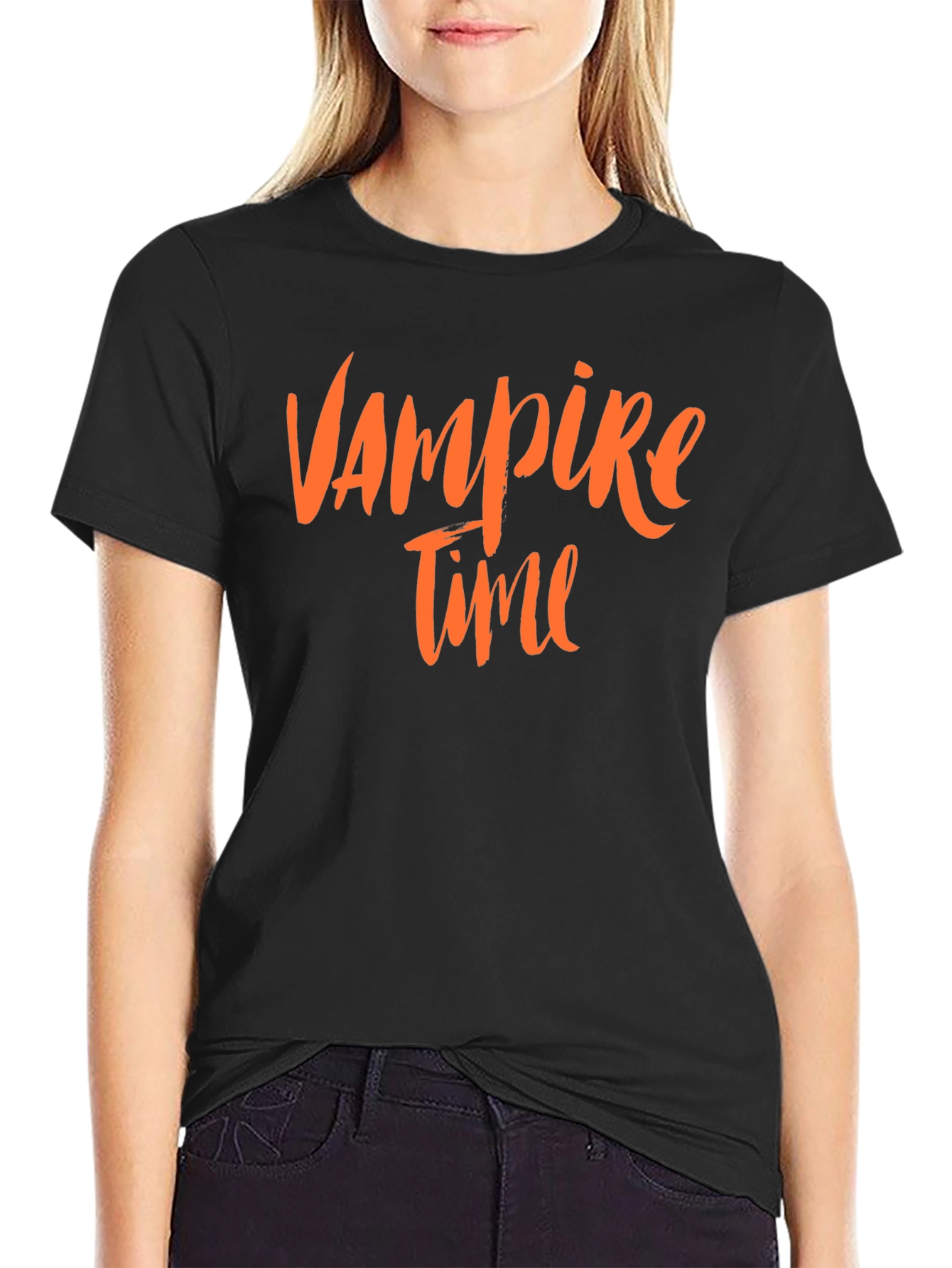 Vampire Time Graphic Tee - Halloween Edition