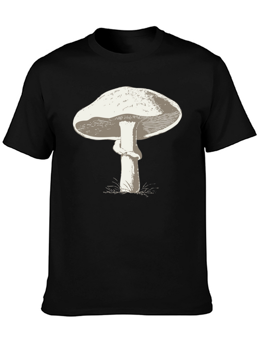 Mushroom Graphic Tee - Funky Fungi Design