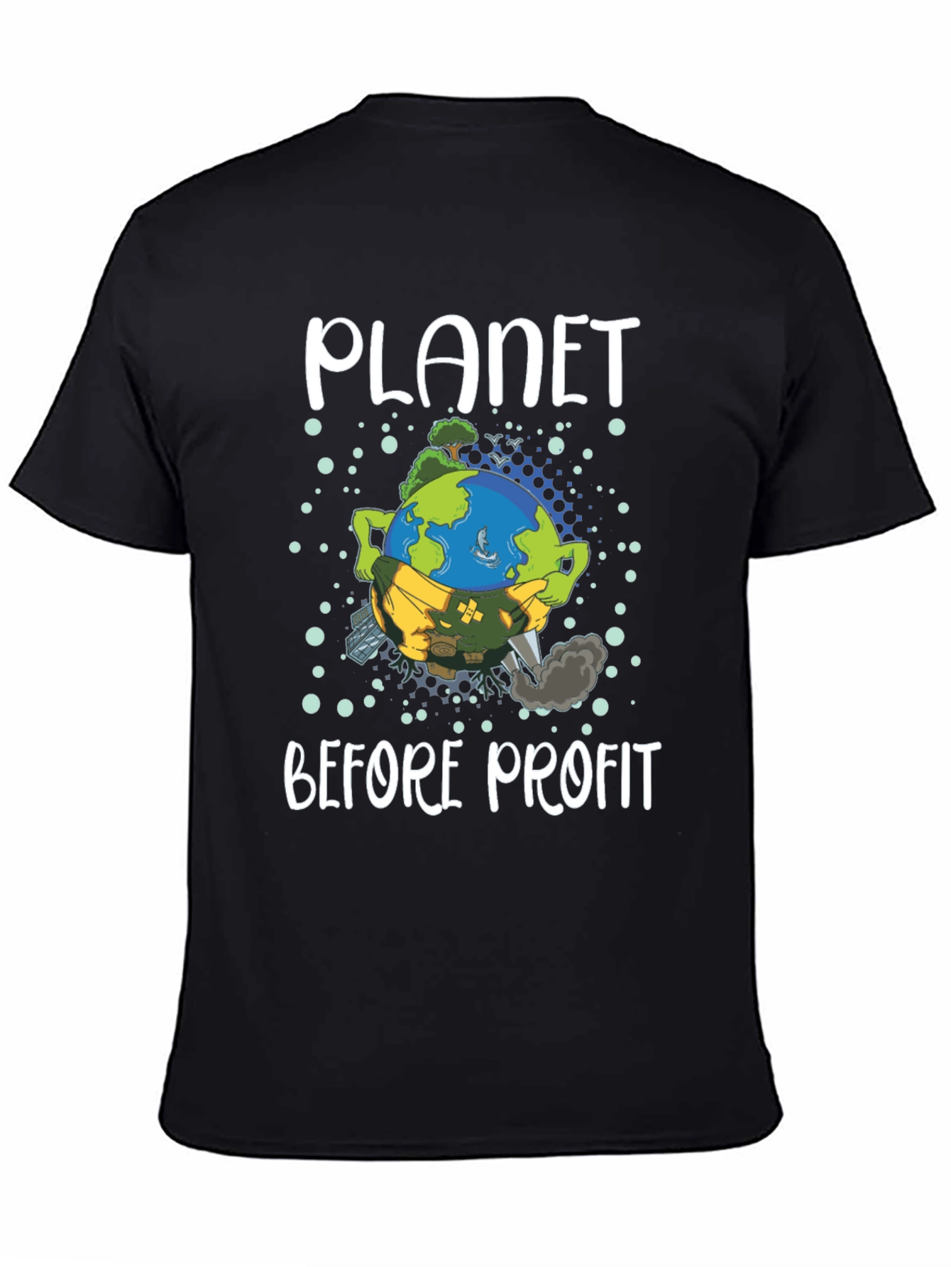 Planet Before Profit Graphic T-Shirt