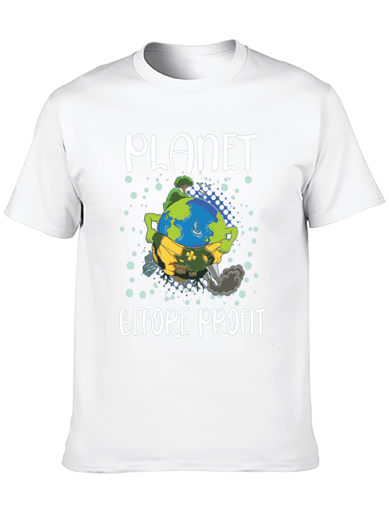 Planet Before Profit Graphic T-Shirt